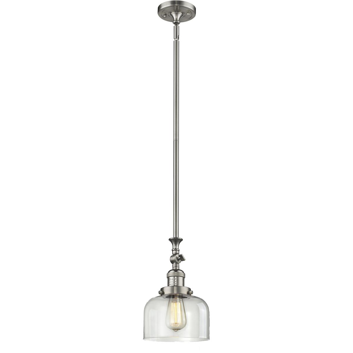 Innovations Lighting 1068246 206-SN-G72 Franklin Restoration Bell Mini Pendant
