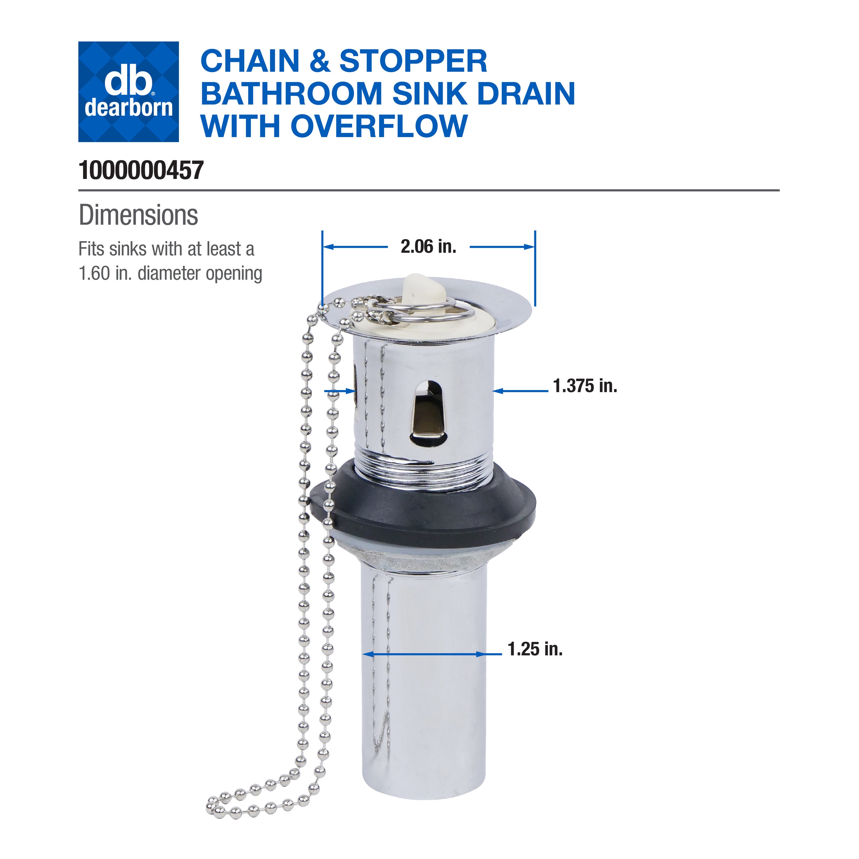 Dearborn 1000000457 Popup-Drains-Accessories - View #6