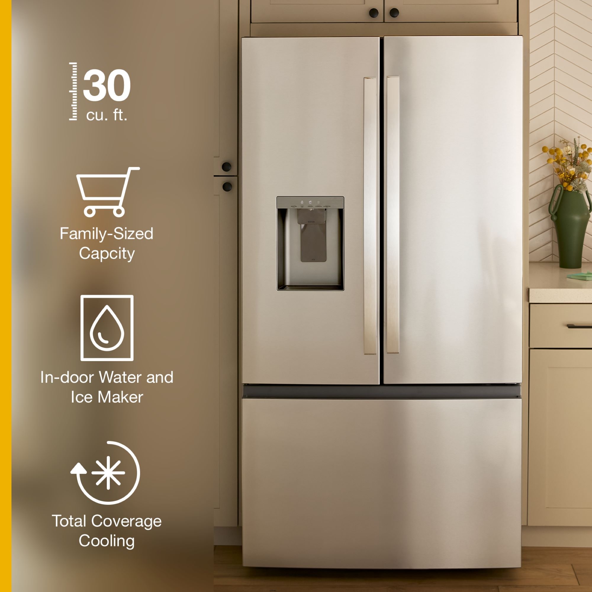 Whirlpool WRFF3536SZ French-Door-Refrigerators - View #8