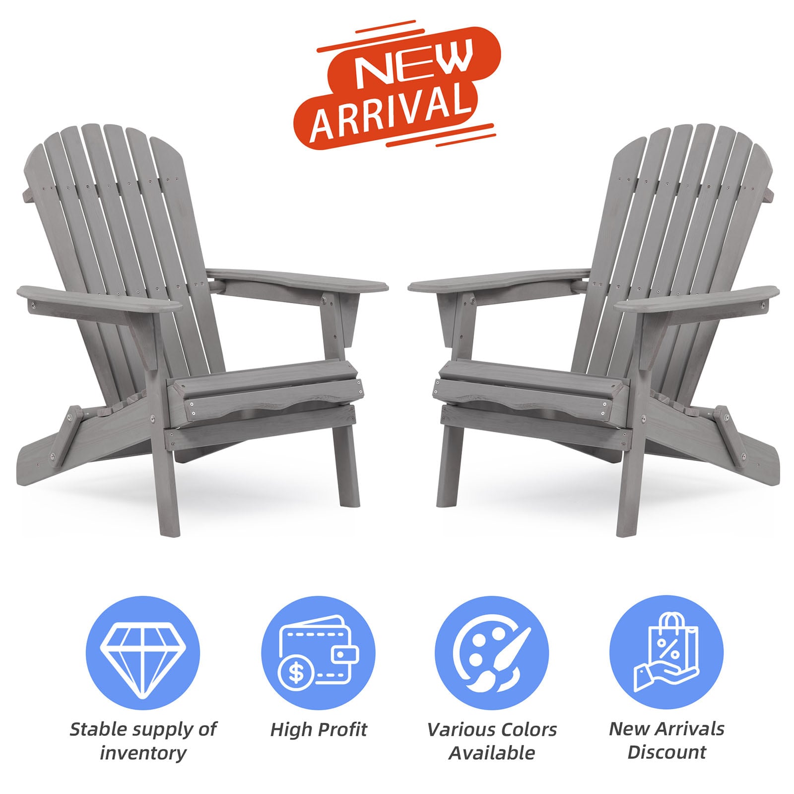 WELLFOR GDR-AC8446 Patio-Chairs - View #5