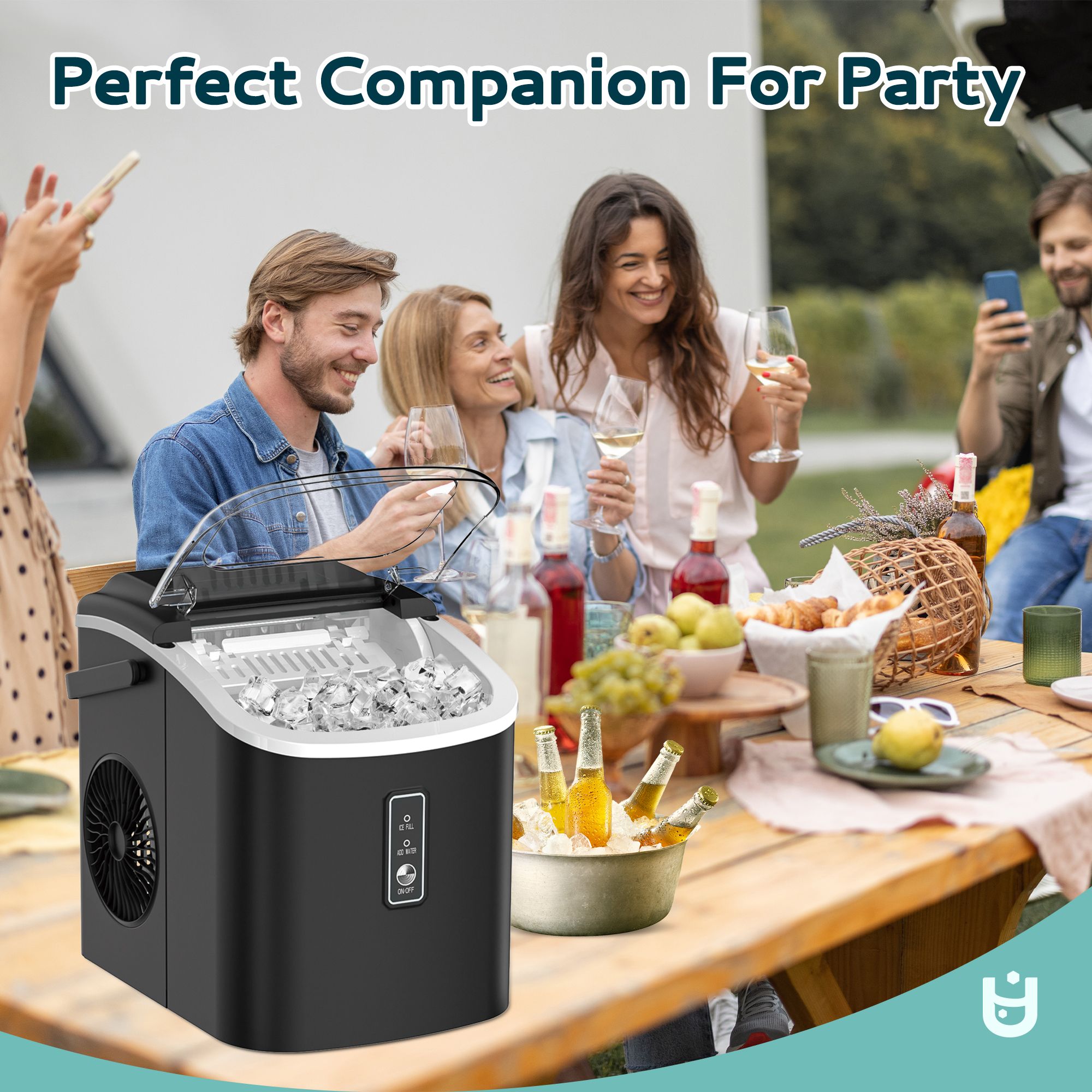 Euhomy IM003-BBL-E-LS-SC Ice-Makers - View #3