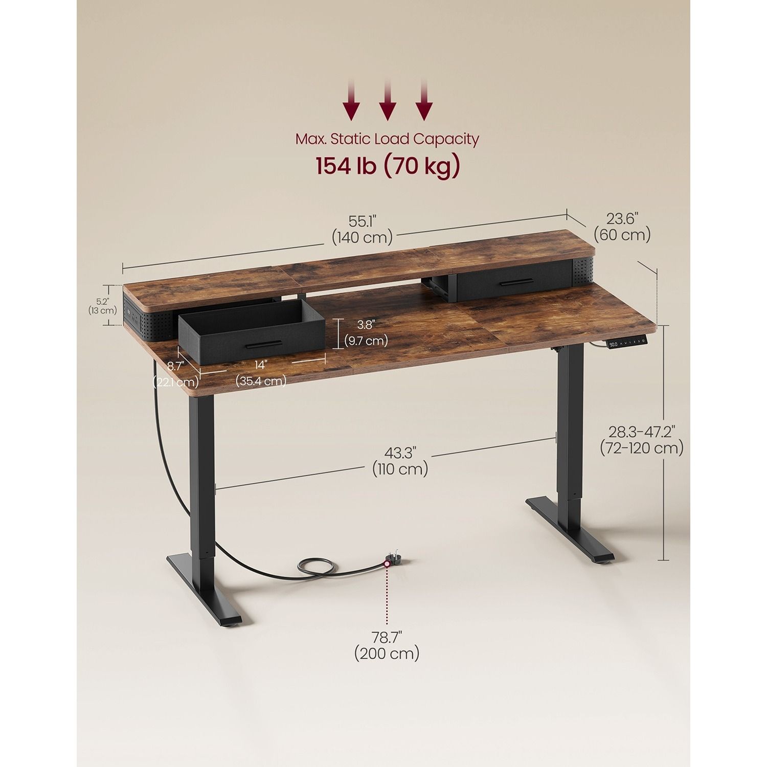 Slickblue D-SM-10DK481DSLU desks - View #6