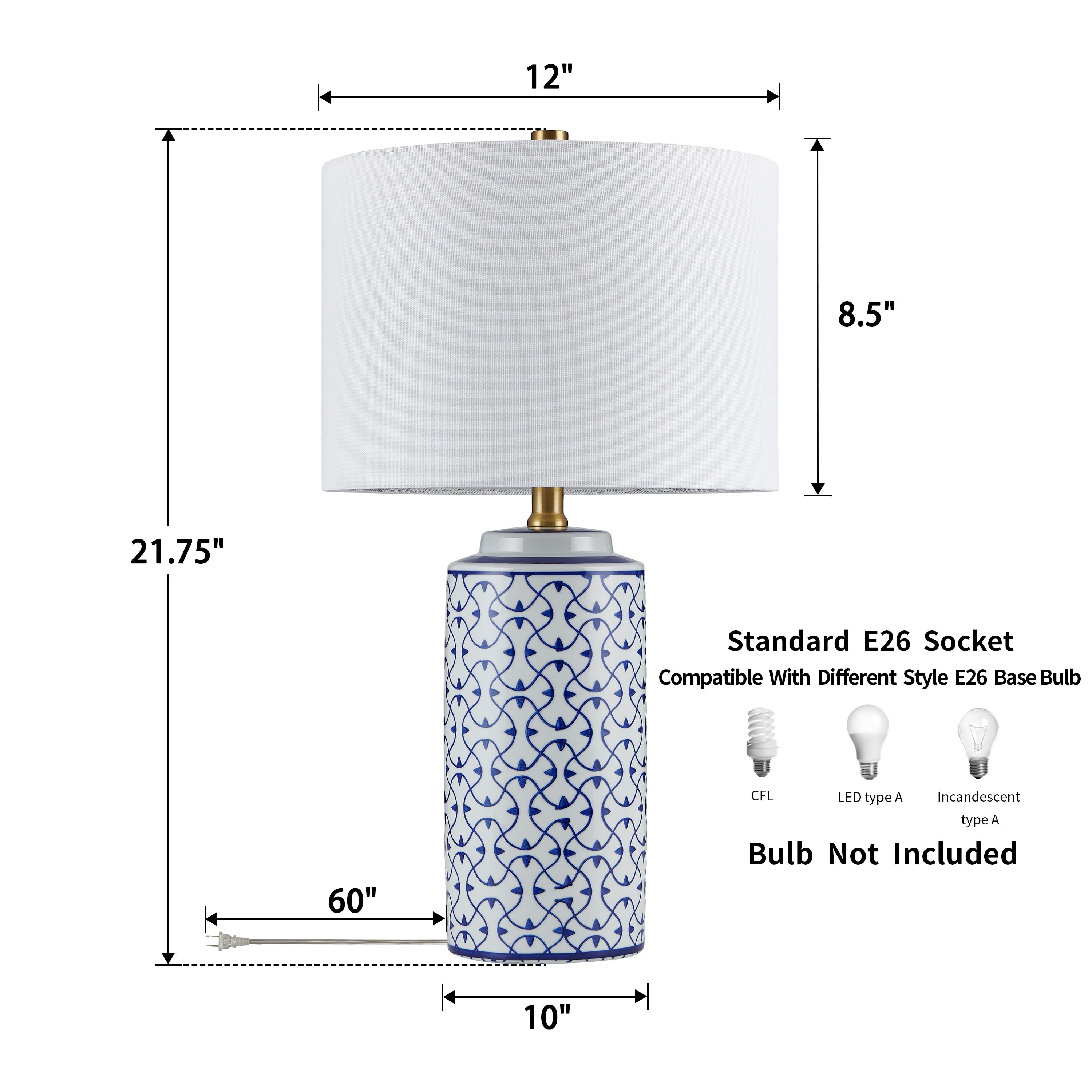 KAWOTI 21366 Table-Lamps - View #6