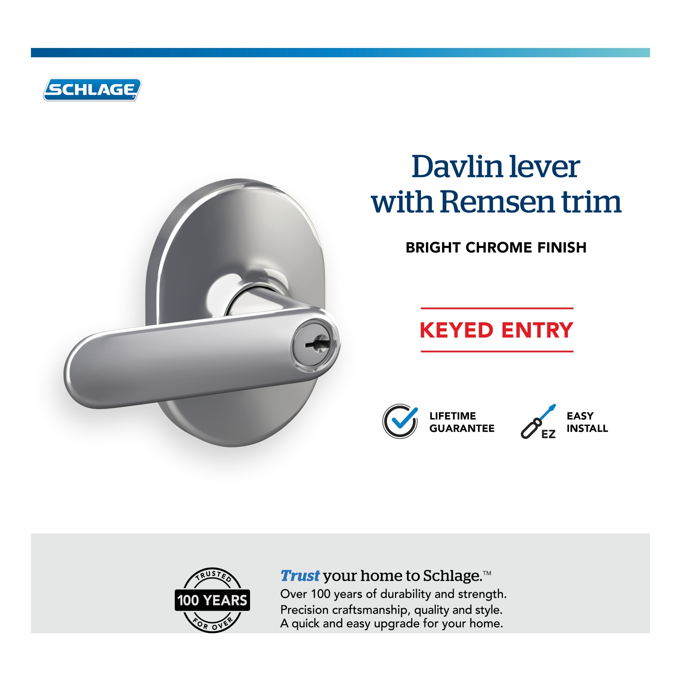 Schlage F51A DAV 625 RMN Door-Handles - View #8