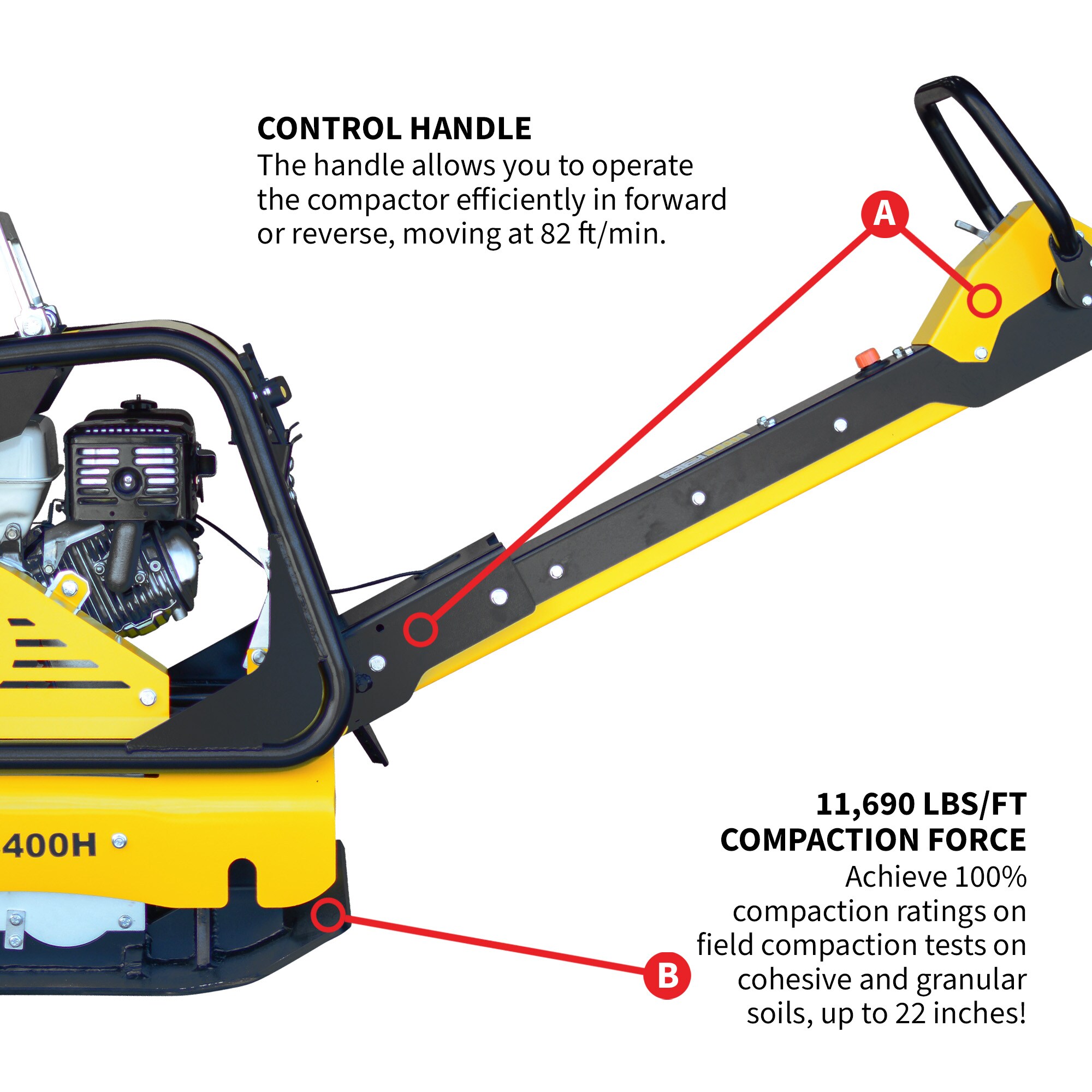 Tomahawk Power TPC400H Plate-Compactors - View #4