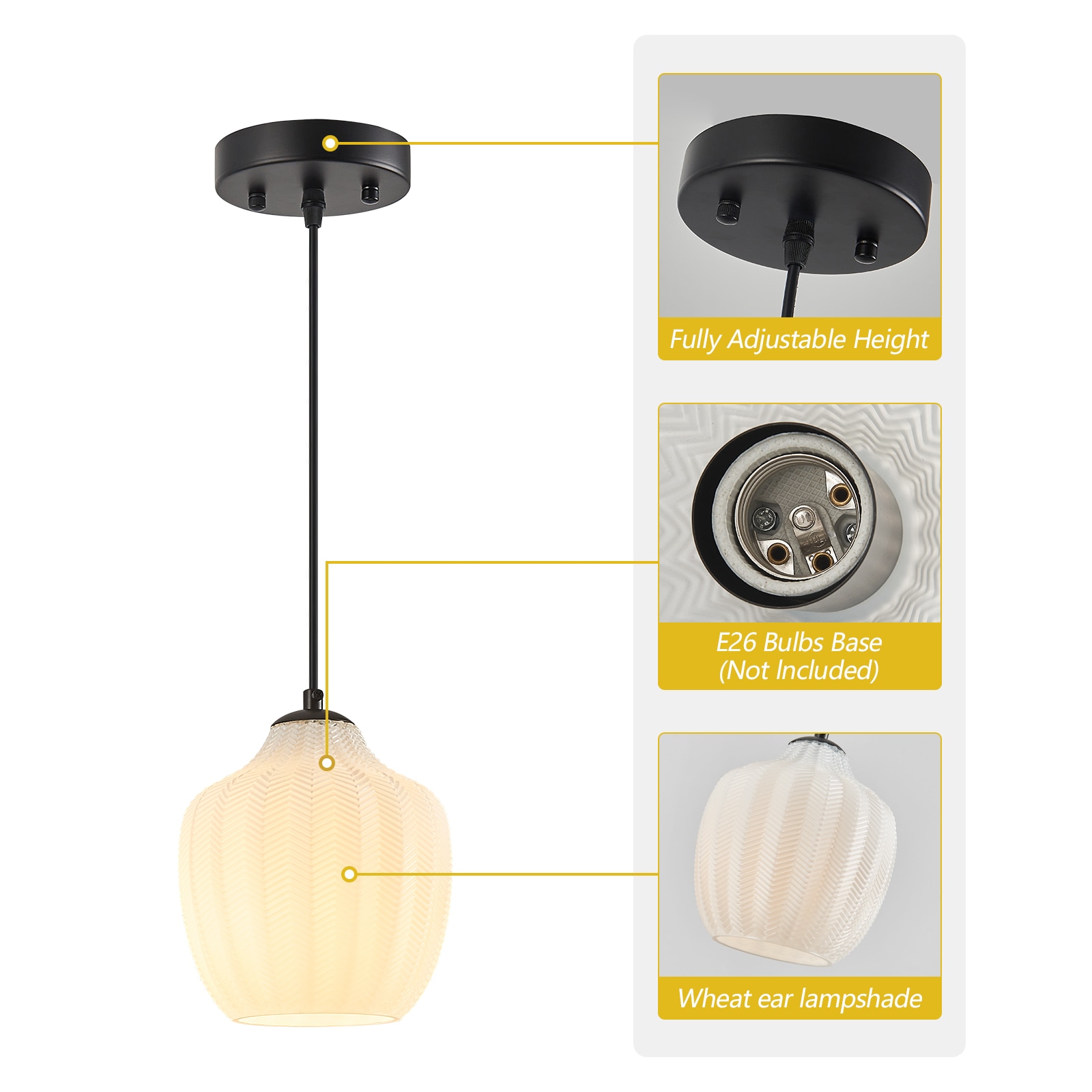 ZHLLMQ JP-4127-1A-1-MILKY Pendant-Lights - View #4
