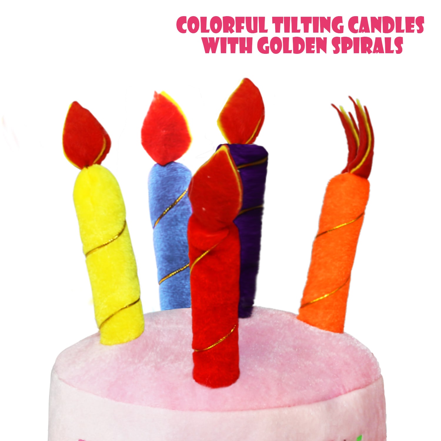 Anley NP.HAT.HBDCAKE.PINK Indoor-Spring-Decorations - View #2