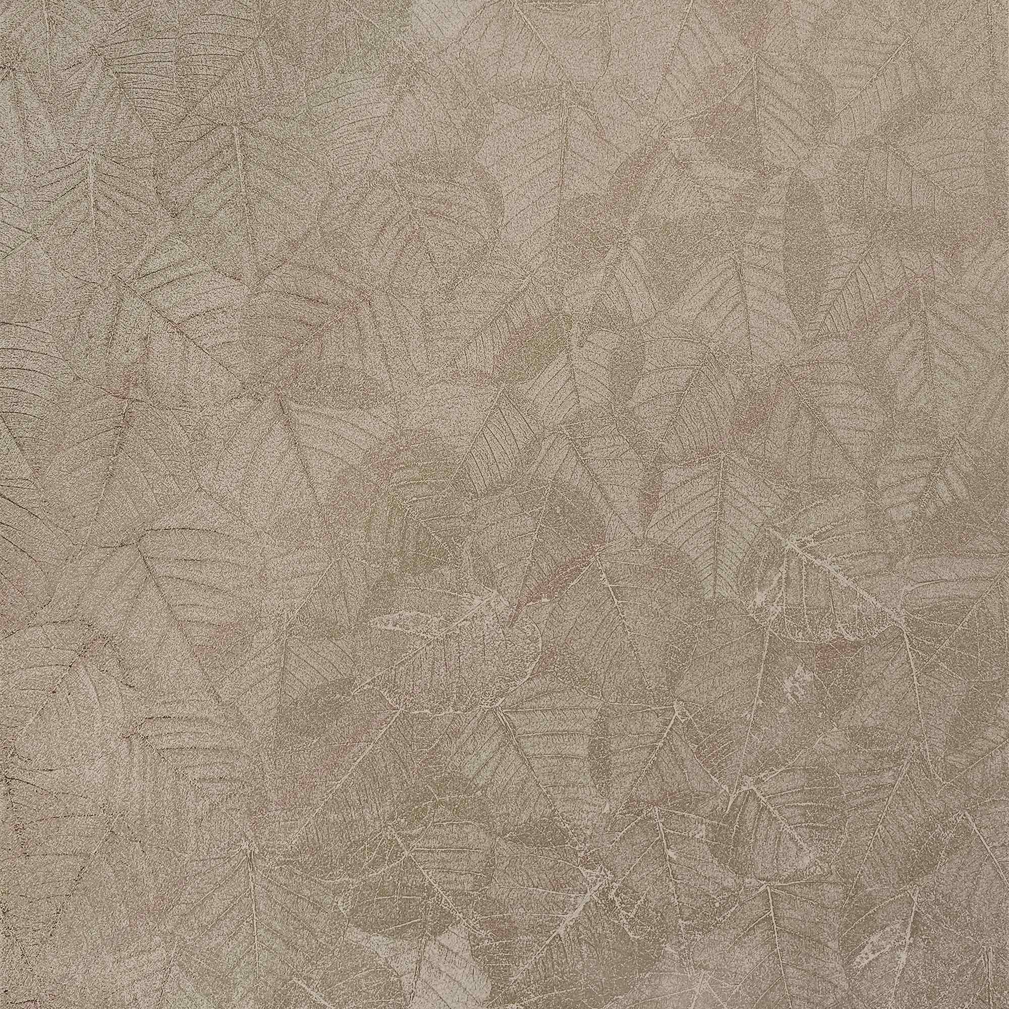 Veer Decor VRBT02-896 Luminous Leaf Collage Gold on Foil with Ultra Fine Emboss Wallpaper