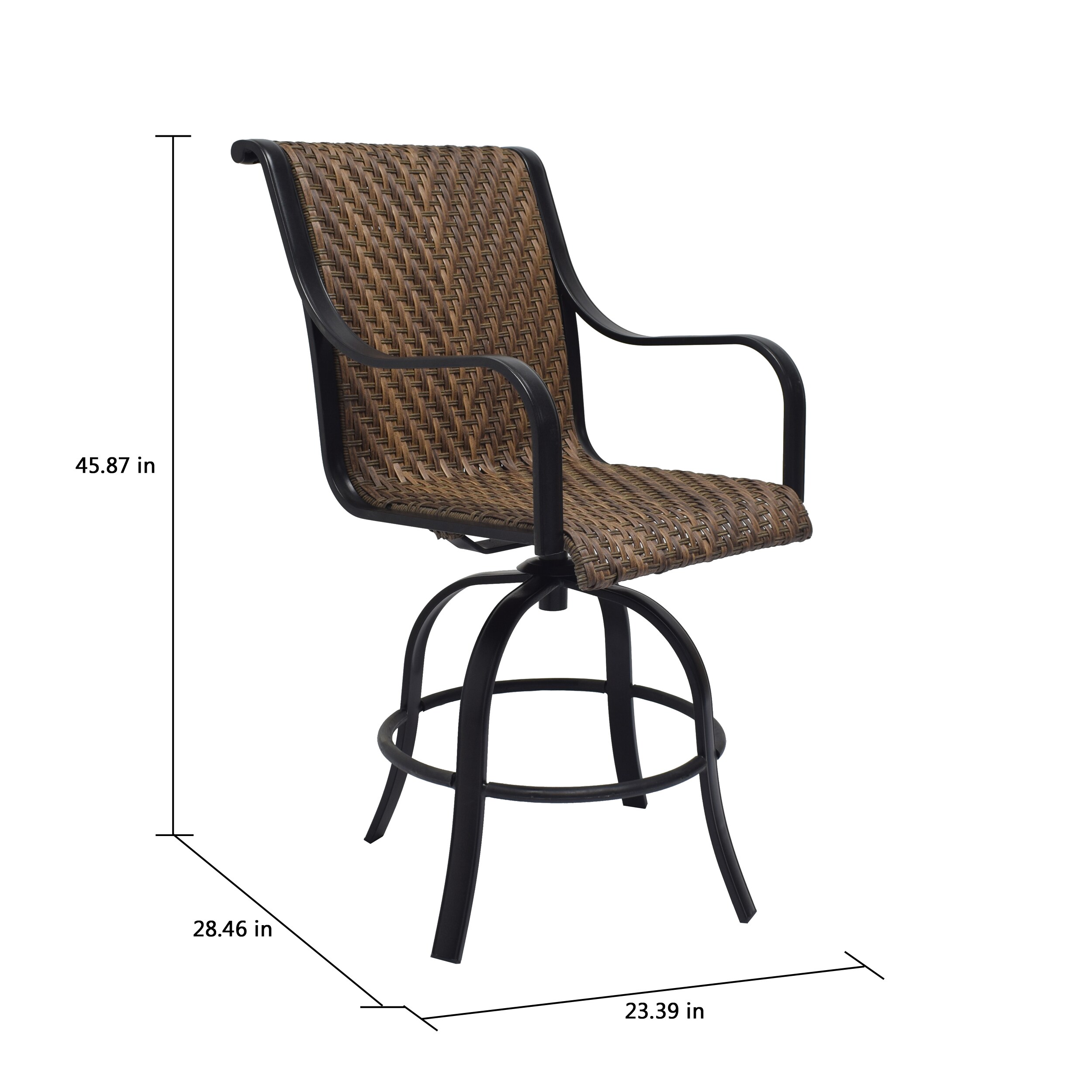 allen + roth LG-21007-SS Patio-Chairs - View #21