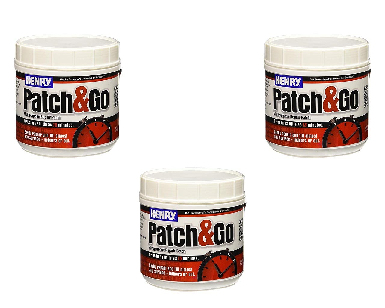 Henry -  WW Company 12226 12226 LB Patch Go Patch Kit 1 lb (Three Pack)