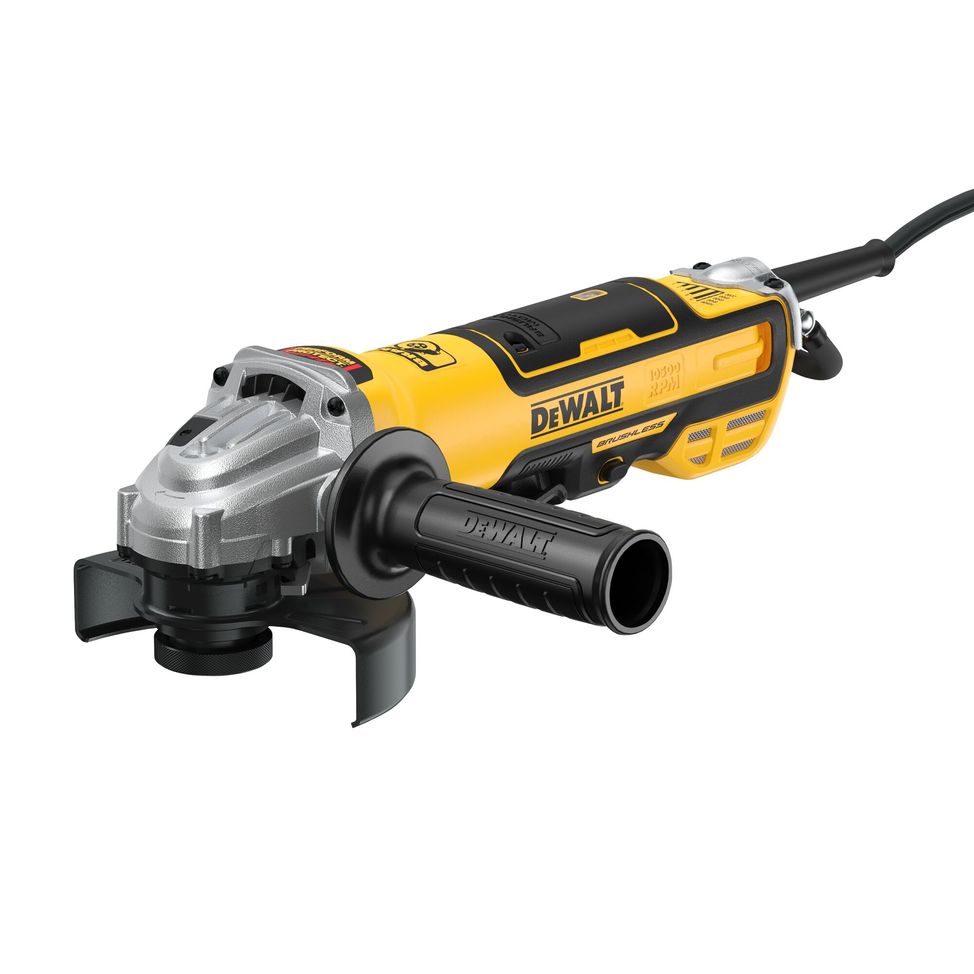 DEWALT 5-in 13-Amp Paddle Switch Brushless Angle grinder