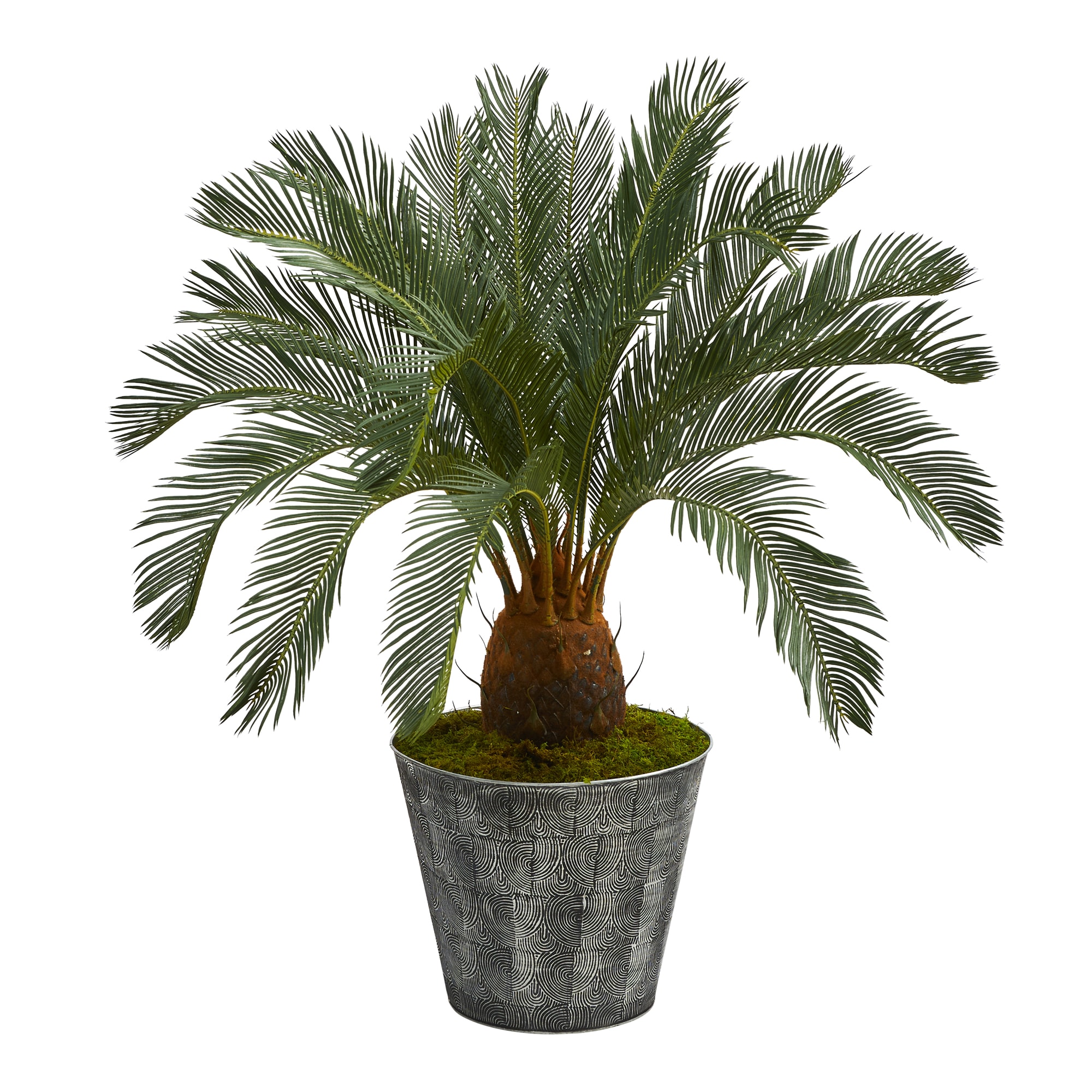 Nearly Natural T1343 40-in Green Indoor/Outdoor Floor Silk Artificial tree