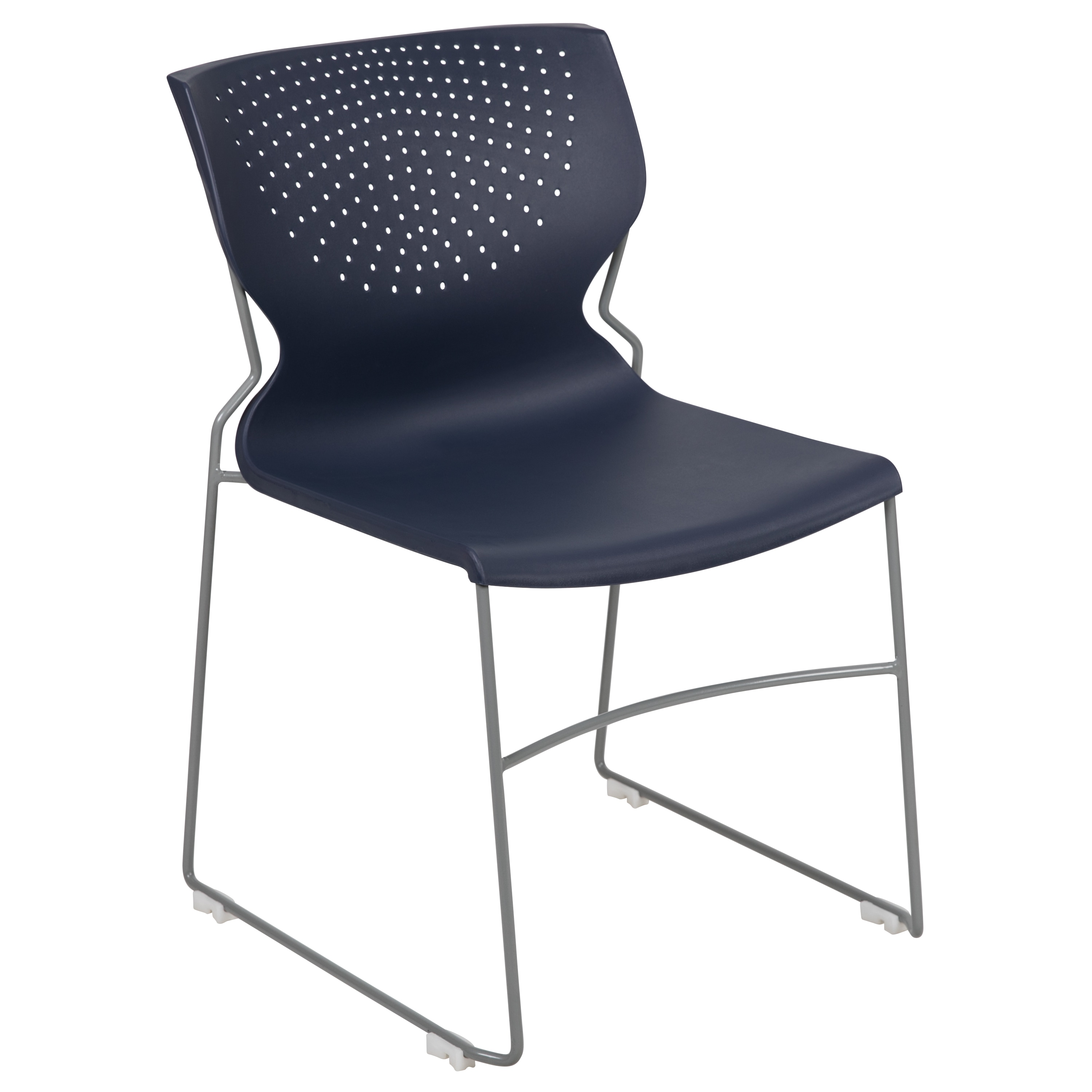 Flash Furniture 889142560715 Hercules Modern Navy Plastic Accent Chair