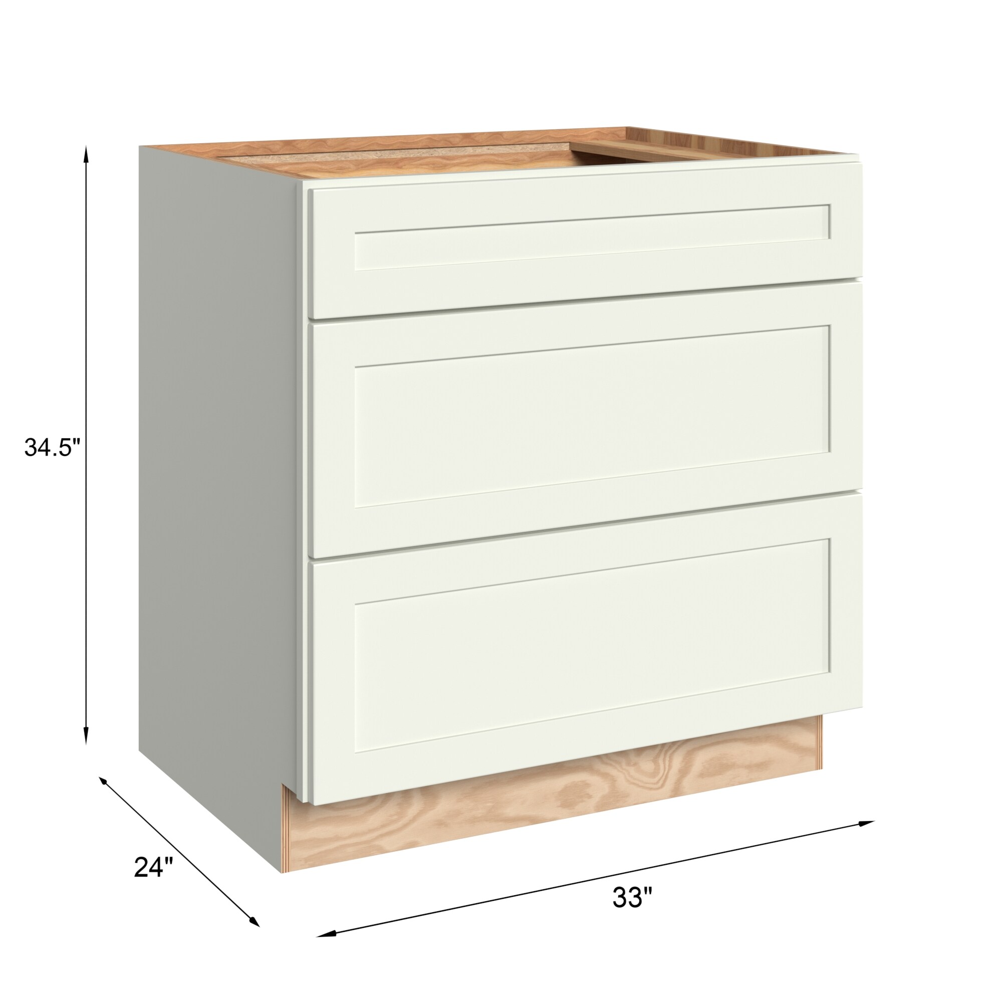 KraftMaid Momentum BD33.3G71 Cabinets-Kitchen - View #3