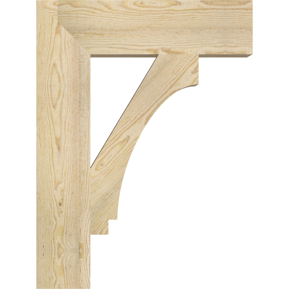 Ekena Millwork BKT06X24X32IMP05RDF Exterior-Brackets-Braces - View #3