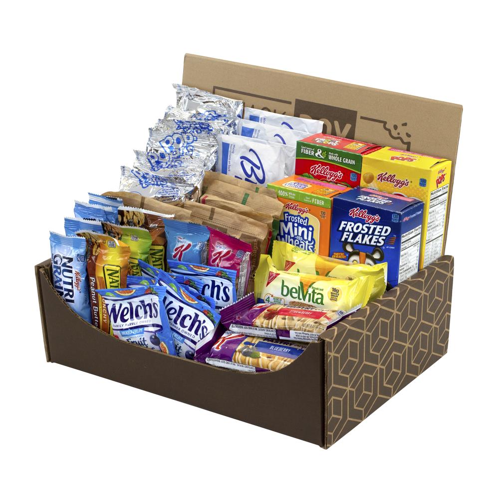 Snack Box Pros Dorm Room Survival Snack Box - Assorted Sweet and Salty  Snack Mix - 56 Handpicked Snacks - Perfect for Camp or School