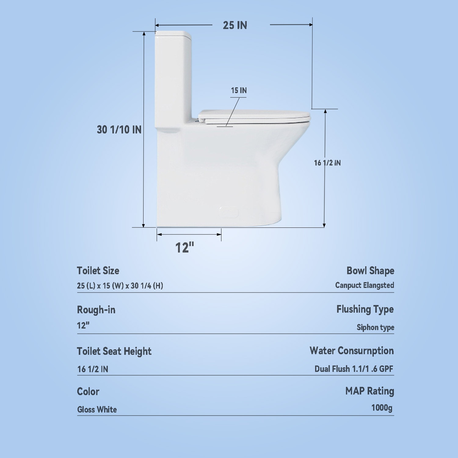 Lordear LD-MGMC015 toilets - View #10