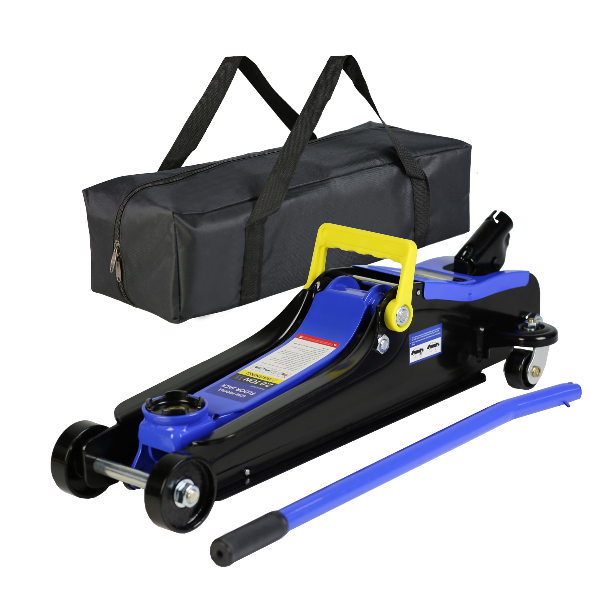 Kahomvis YS-QPW1-429 Blue 2-Tons Steel Hydraulic Low profile floor jack