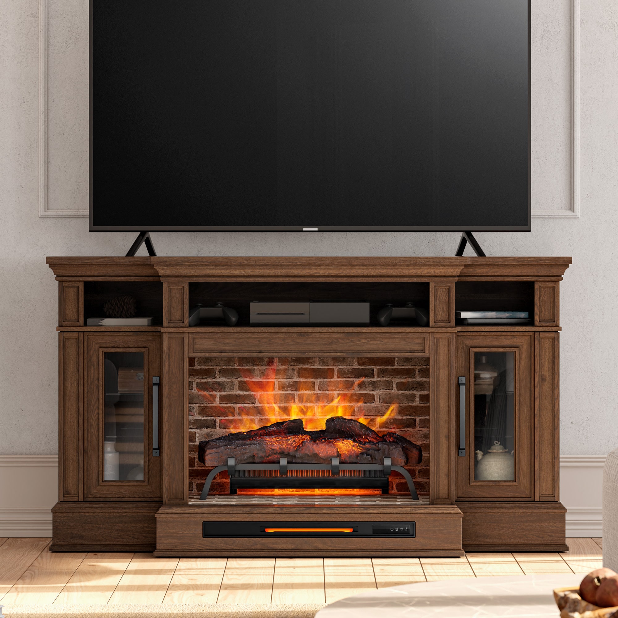 costco best rated fireplace inserts
