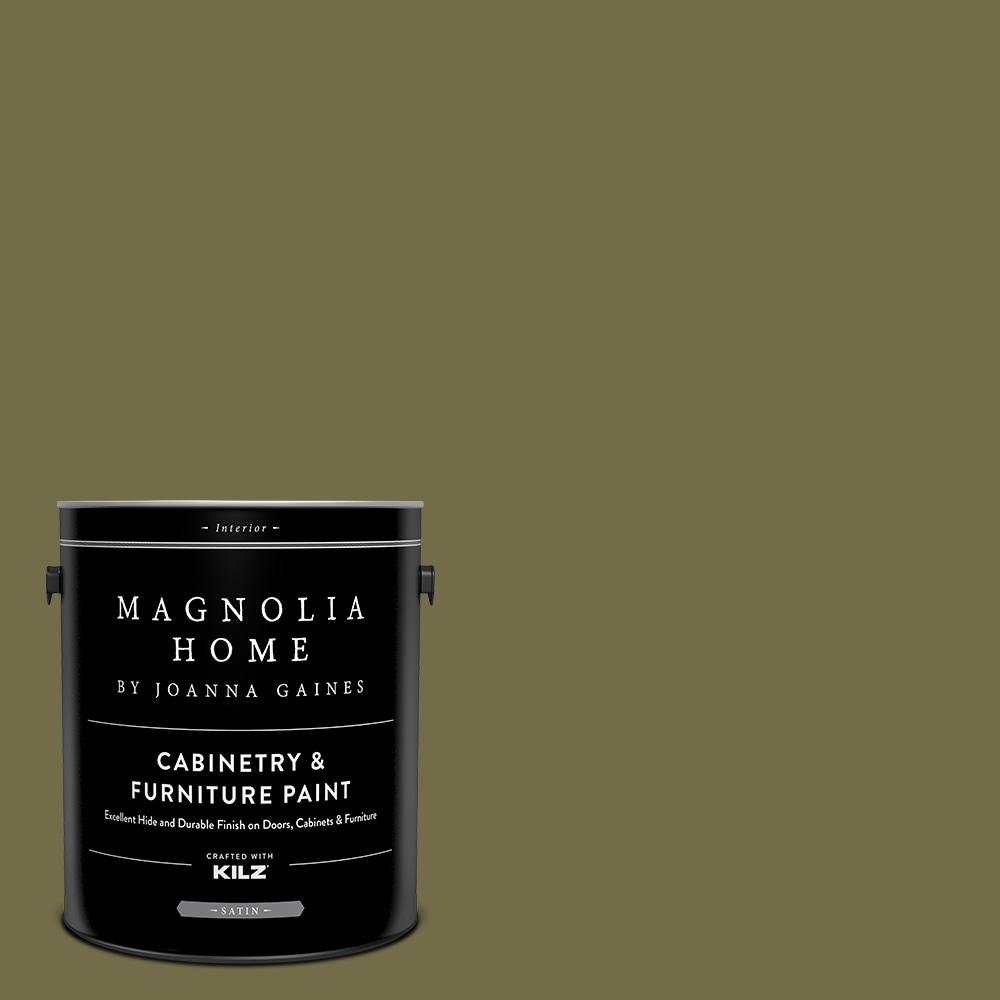 Magnolia Home MAG079-4141123  by Joanna Gaines Satin Landscape MAG079 Tintable Cabinet Furniture Paint Enamel ( 1-gallon )