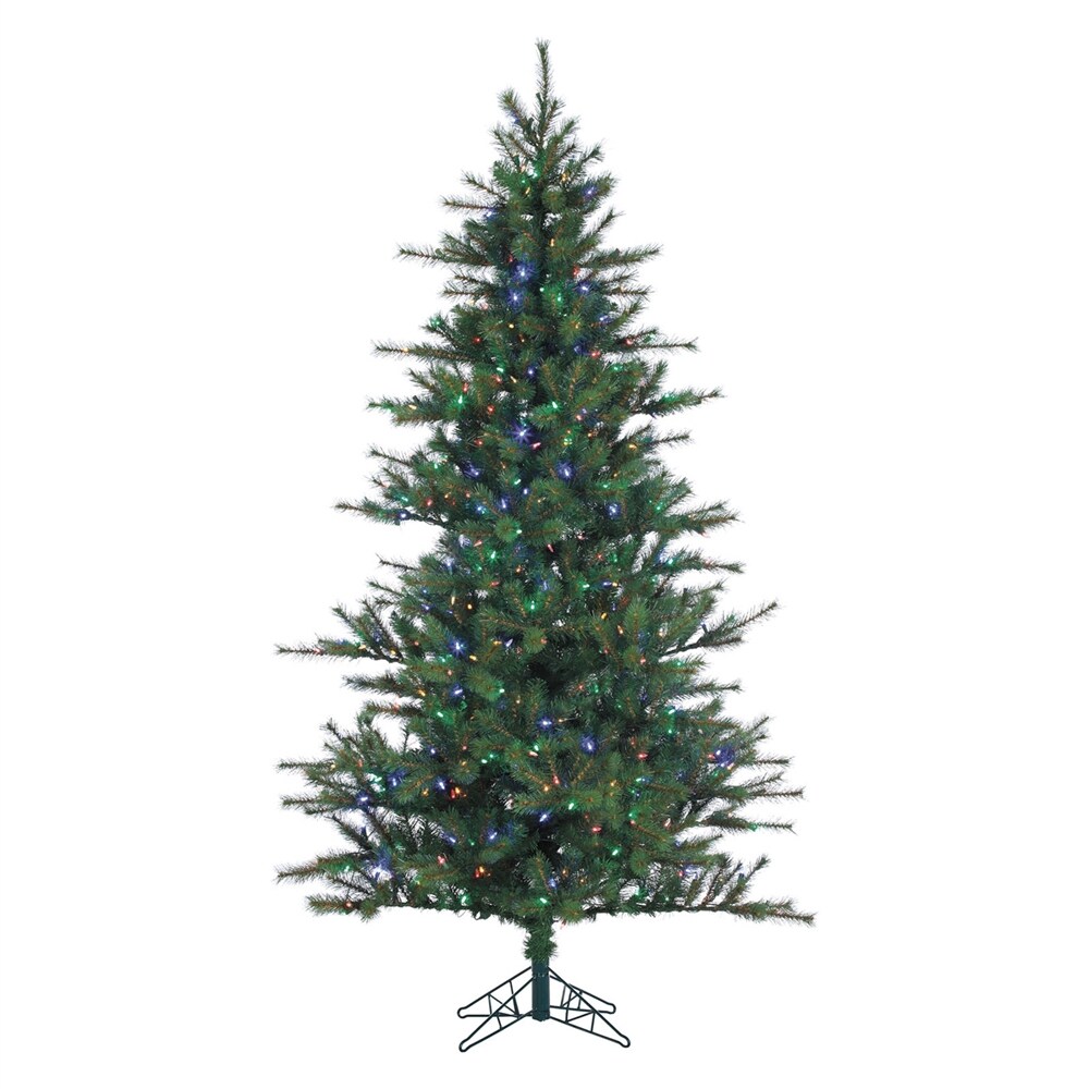  FFSP010-6GR 10-ft Pre-lit Artificial Christmas Tree with LED Lights