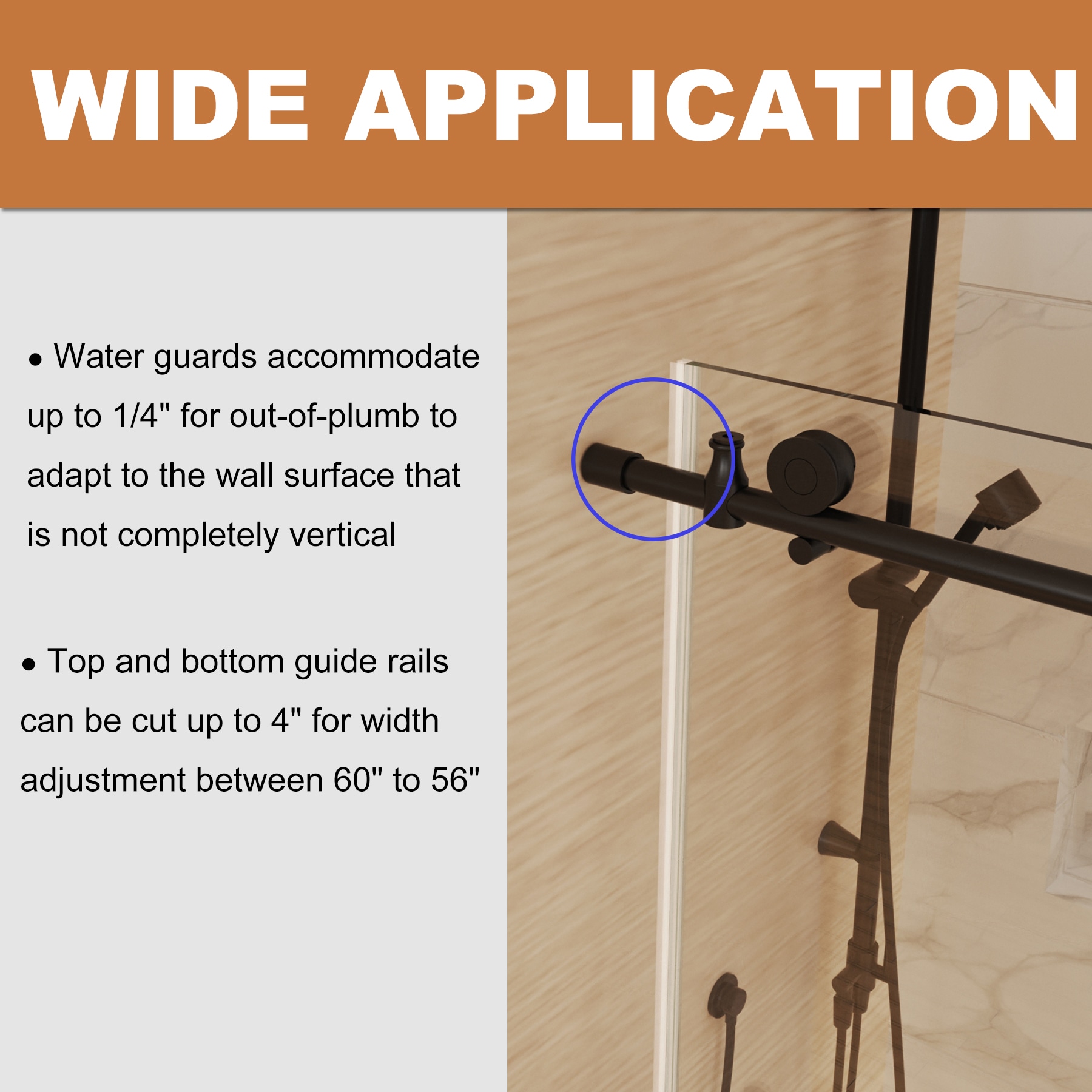 CASAINC BP05P2-6062CC Shower-Doors - View #8