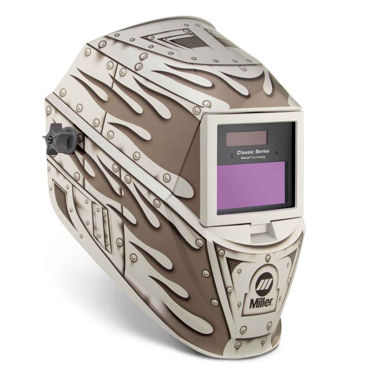 Miller Electric MI287810 Miller 287810 Classic Series Auto Darkening Welding Helmet with ClearLight Lens Metalworks