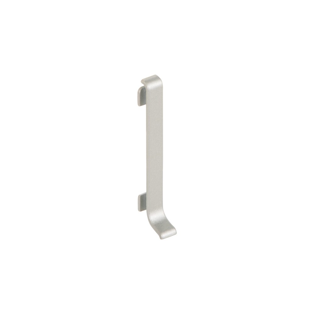 Schluter Systems V/DBSL80AE Designbase-SL 3.125-in W x 0.313-in L Satin anodized aluminum Aluminum Connectors Tile Edge Trim
