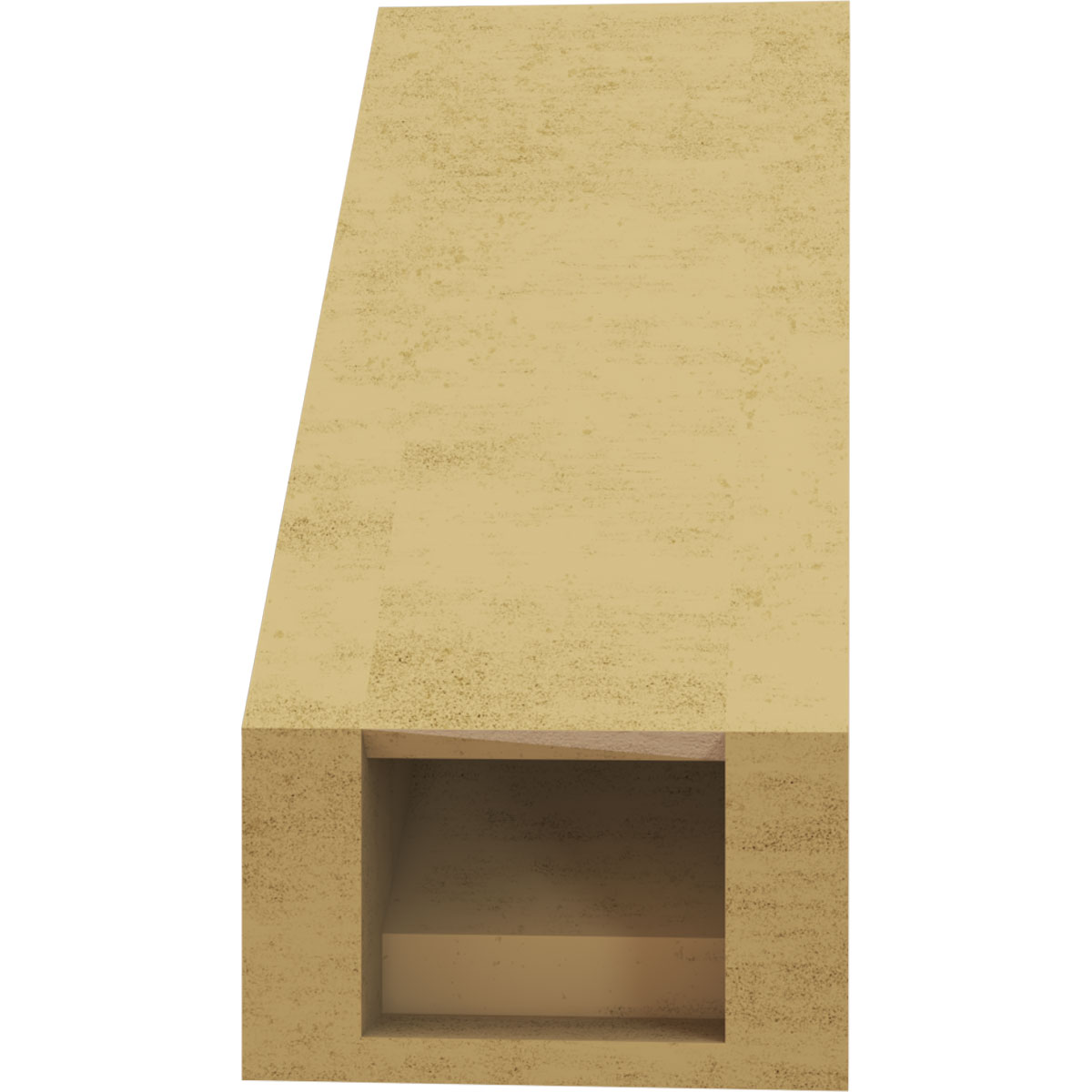 Ekena Millwork BRCUR05X10X10BKRRCPR braces - View #5