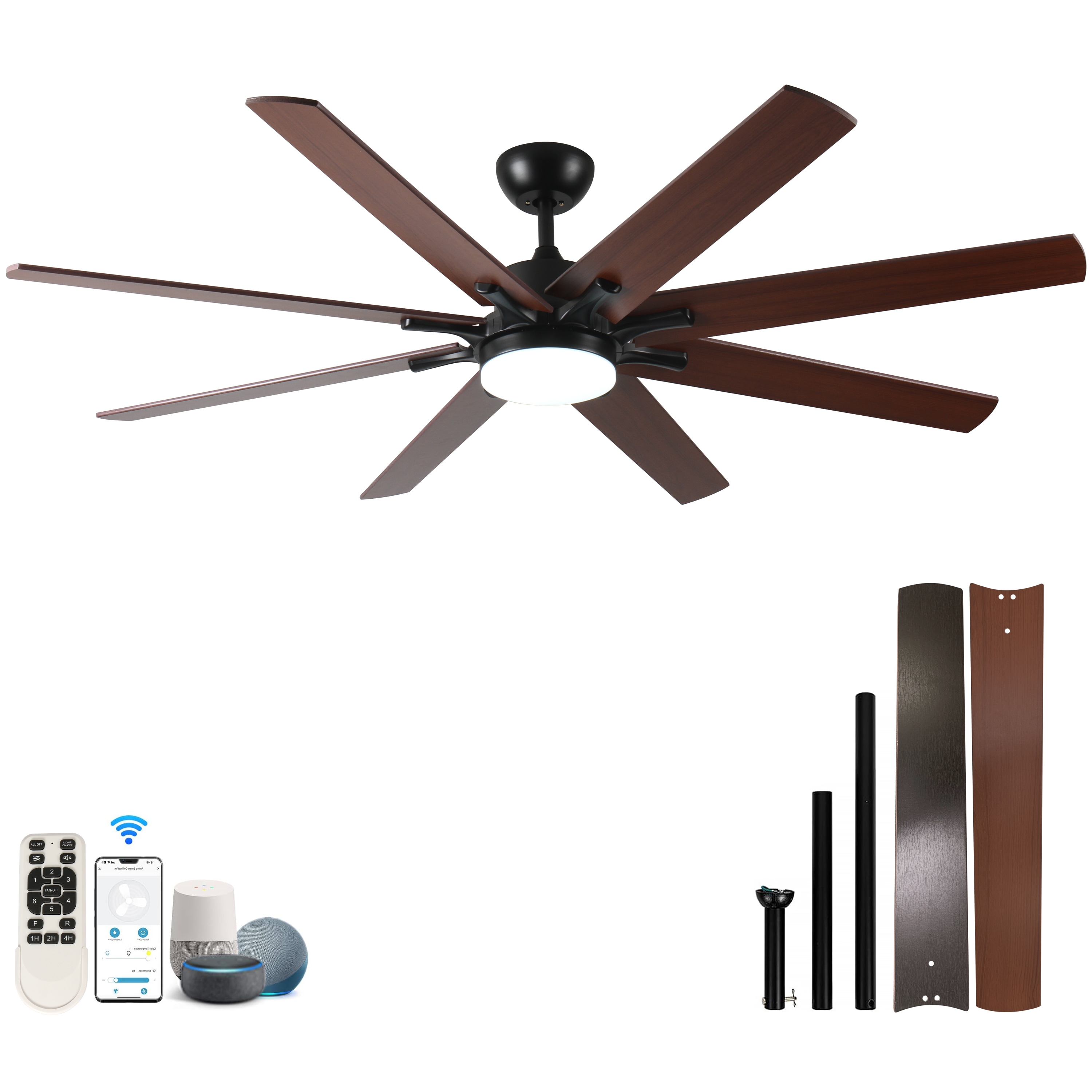 WELLFOR KBSE-43059 Ceiling-Fans - View #3