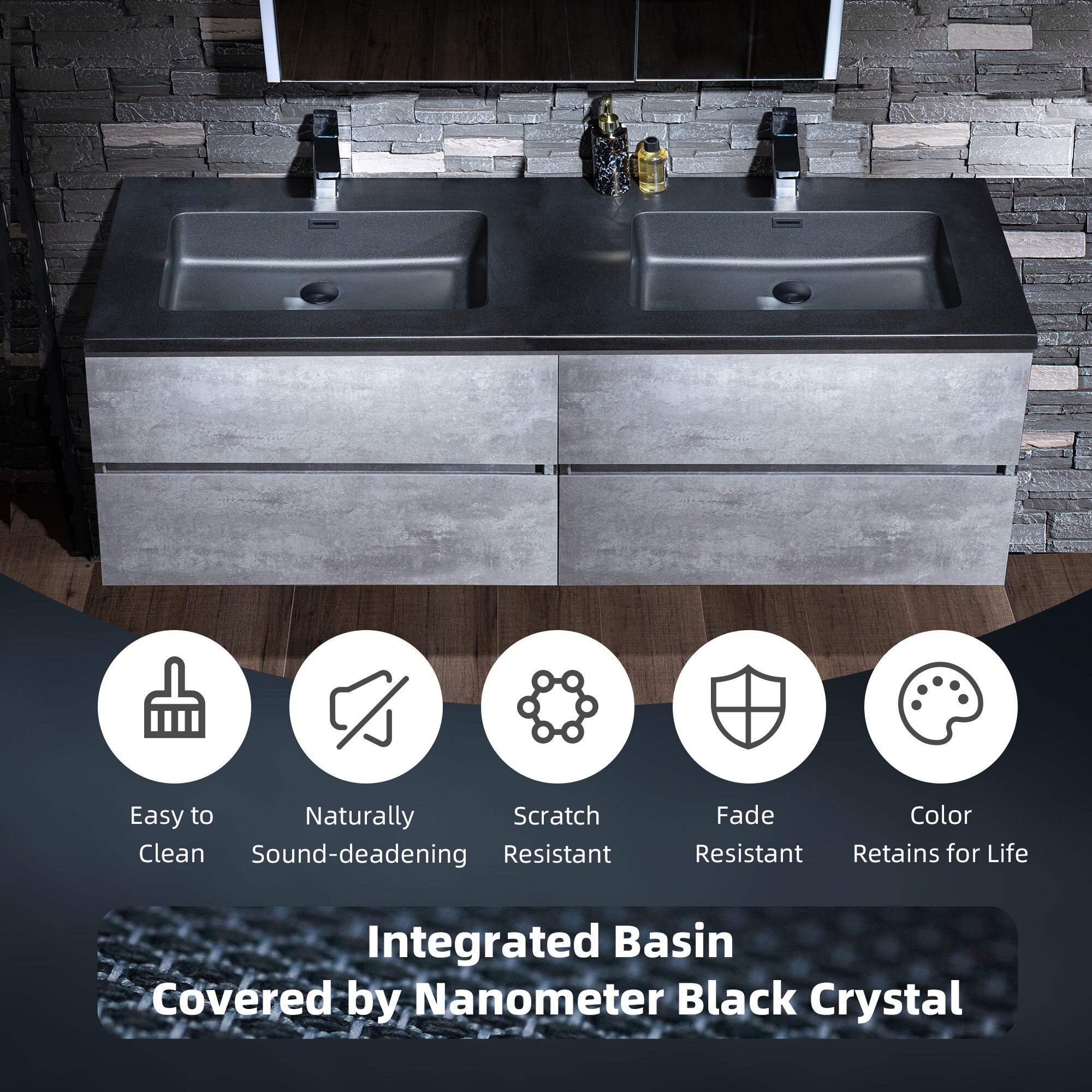 Woodbridge LVT1499 Bath-Vanity-Combo - View #8