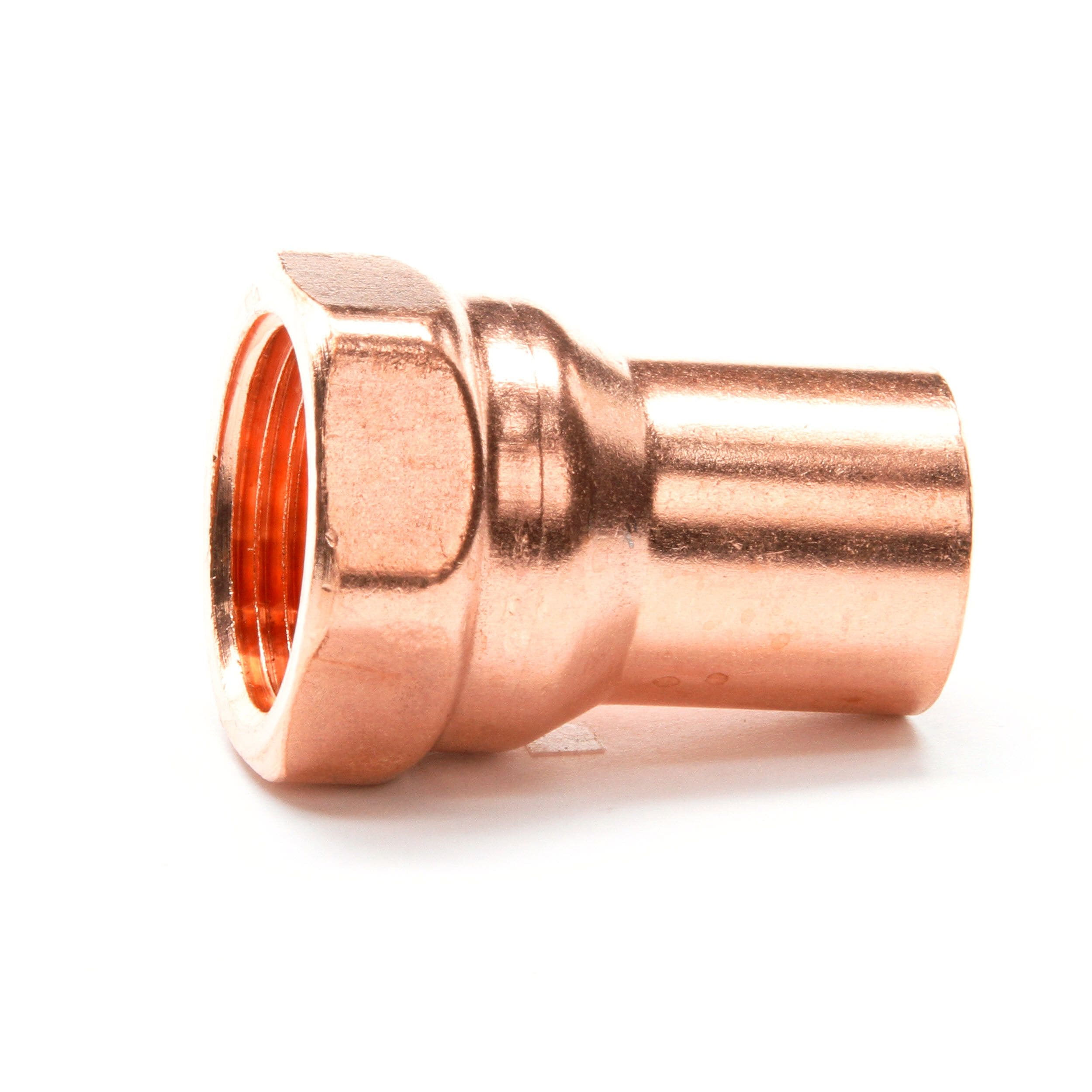 PACK OF 25 NEW 10MM END FEED ELBOW COPPER 