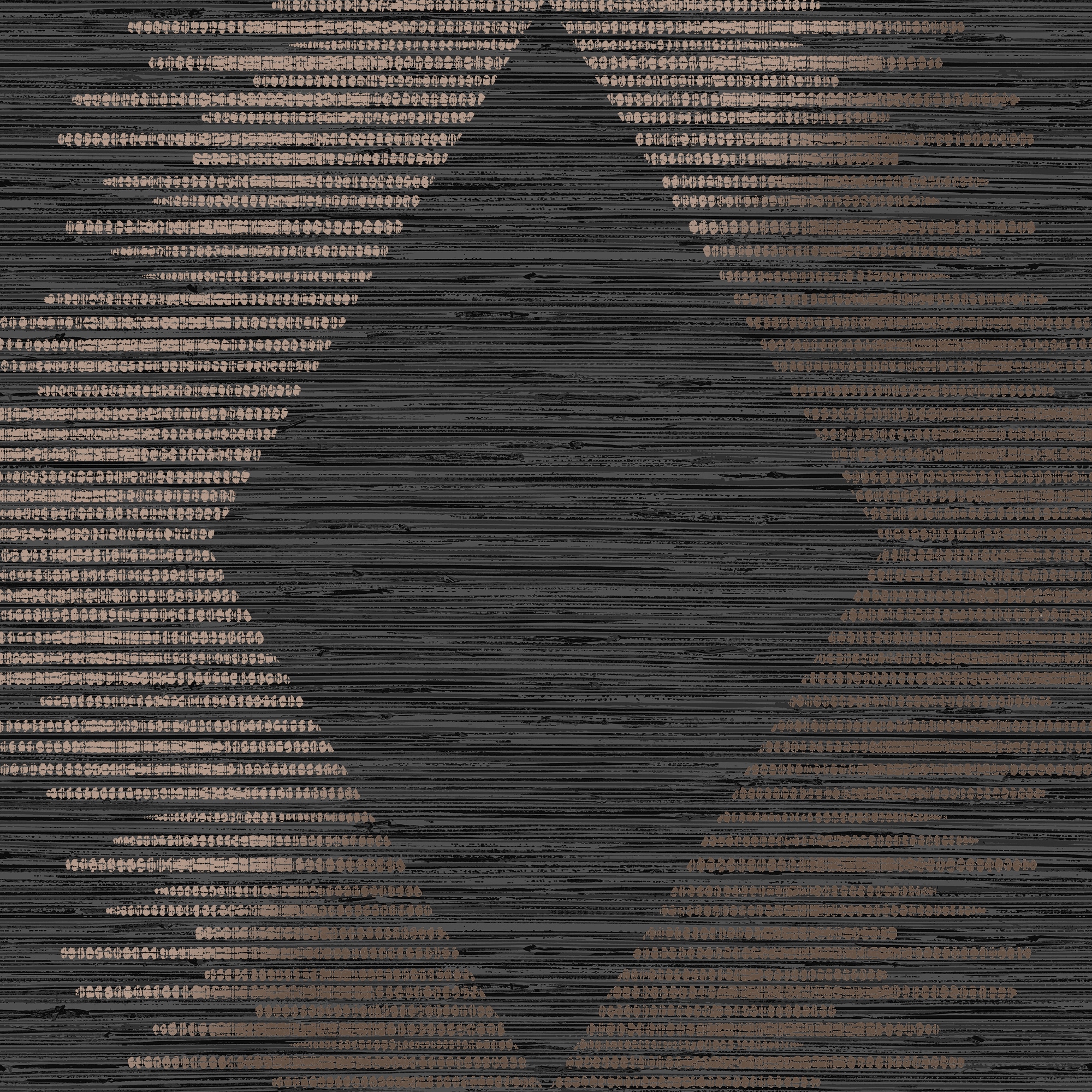 Graham & Brown 12072394 Superfresco Easy Zen 20.5-Inches Black and Rose Gold Non-woven Textured Geometric 56-Sq. Feet Unpasted Paste the wall Wallpaper Sample