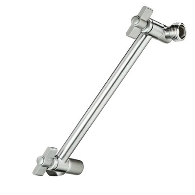 Danze Brushed Nickel Shower Arm In The, Adjustable Shower Arms