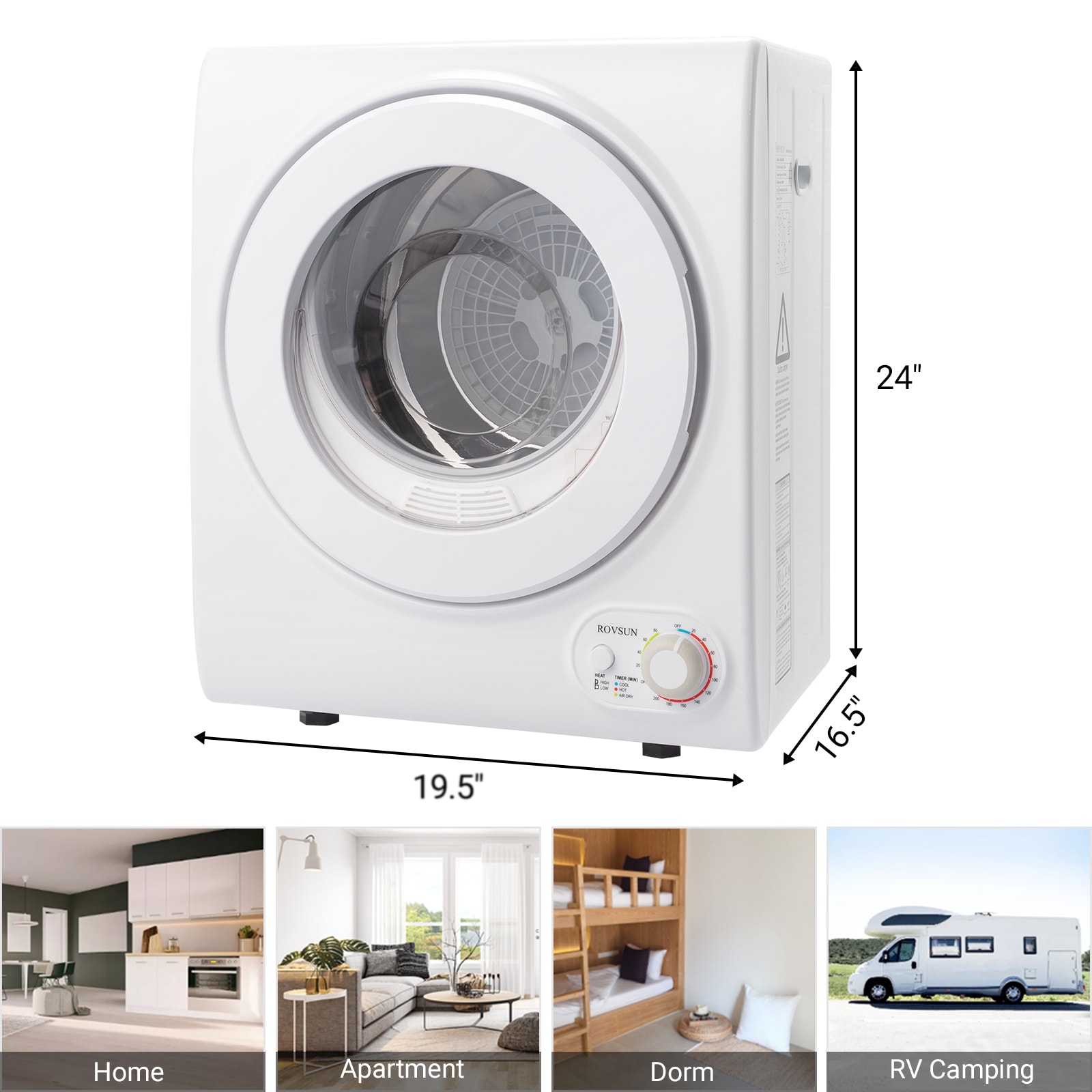 ROVSUN LS-G46000096 Coin-Operated-Dryers - View #11
