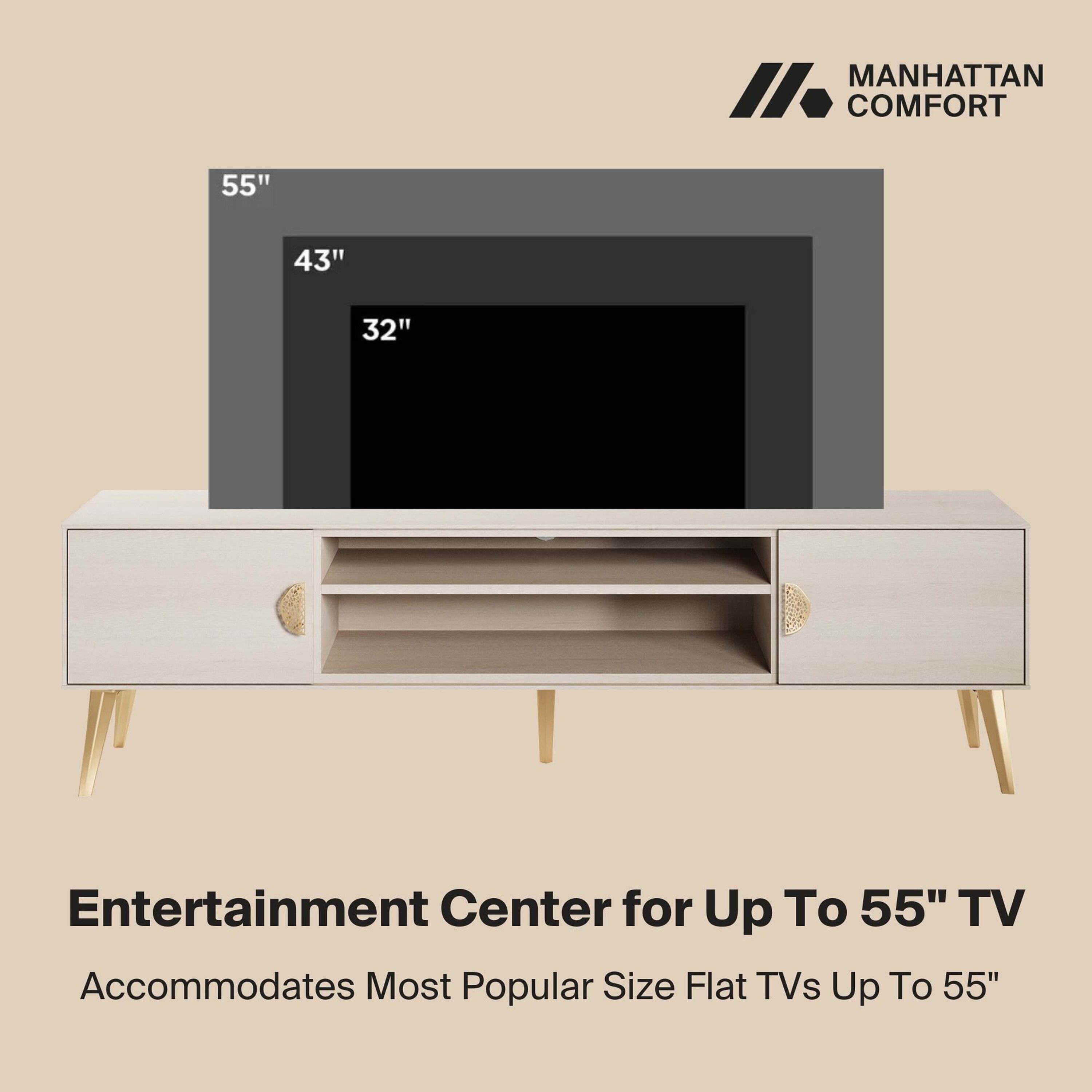 Manhattan Comfort TV004-WH Tv-Stands - View #5