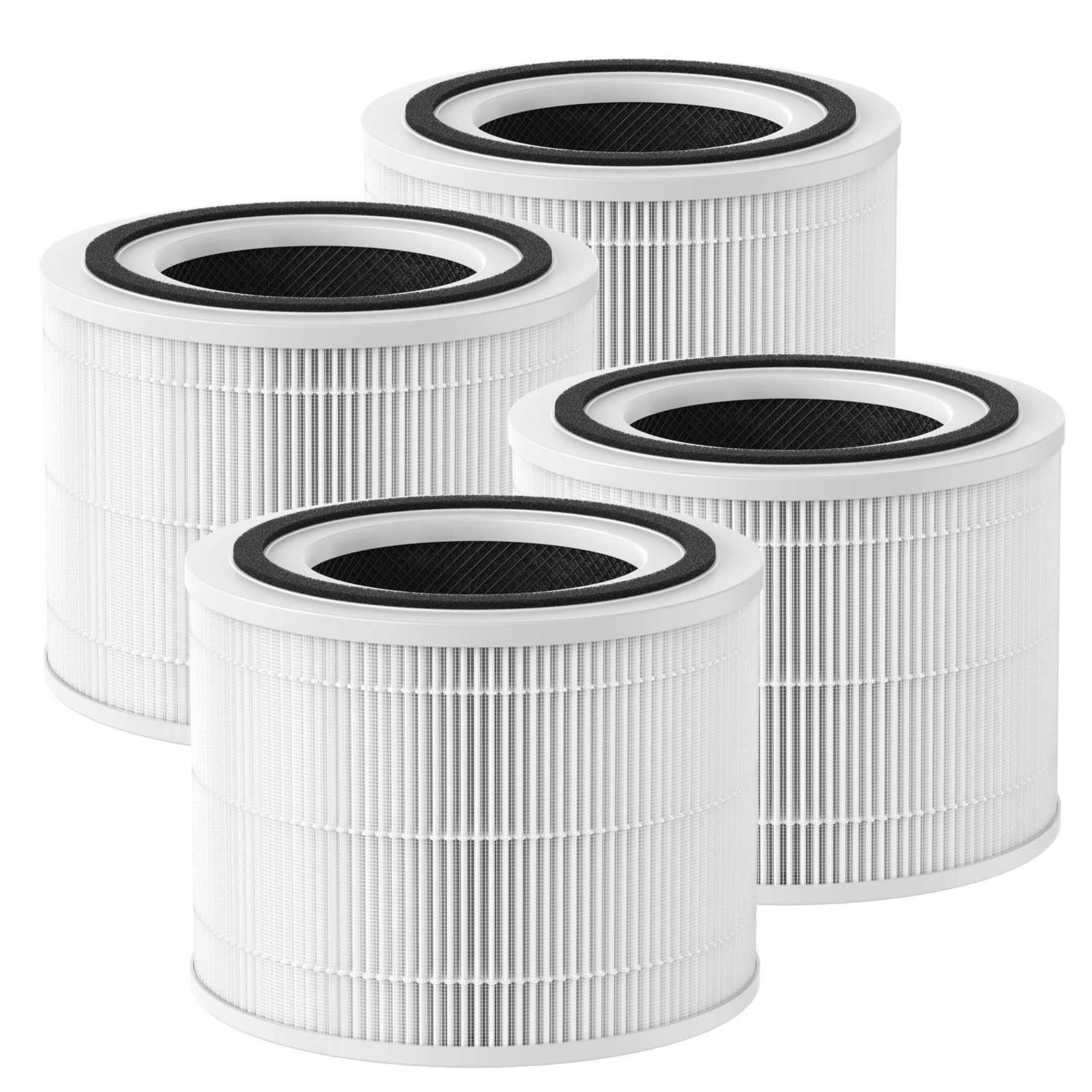 AOIZGMY  4 Pack 240 Replacement Filter Compatible with Puro 240 Air Purifier 3 in 1 Air Purifier Filter with Activated Carbon Filters