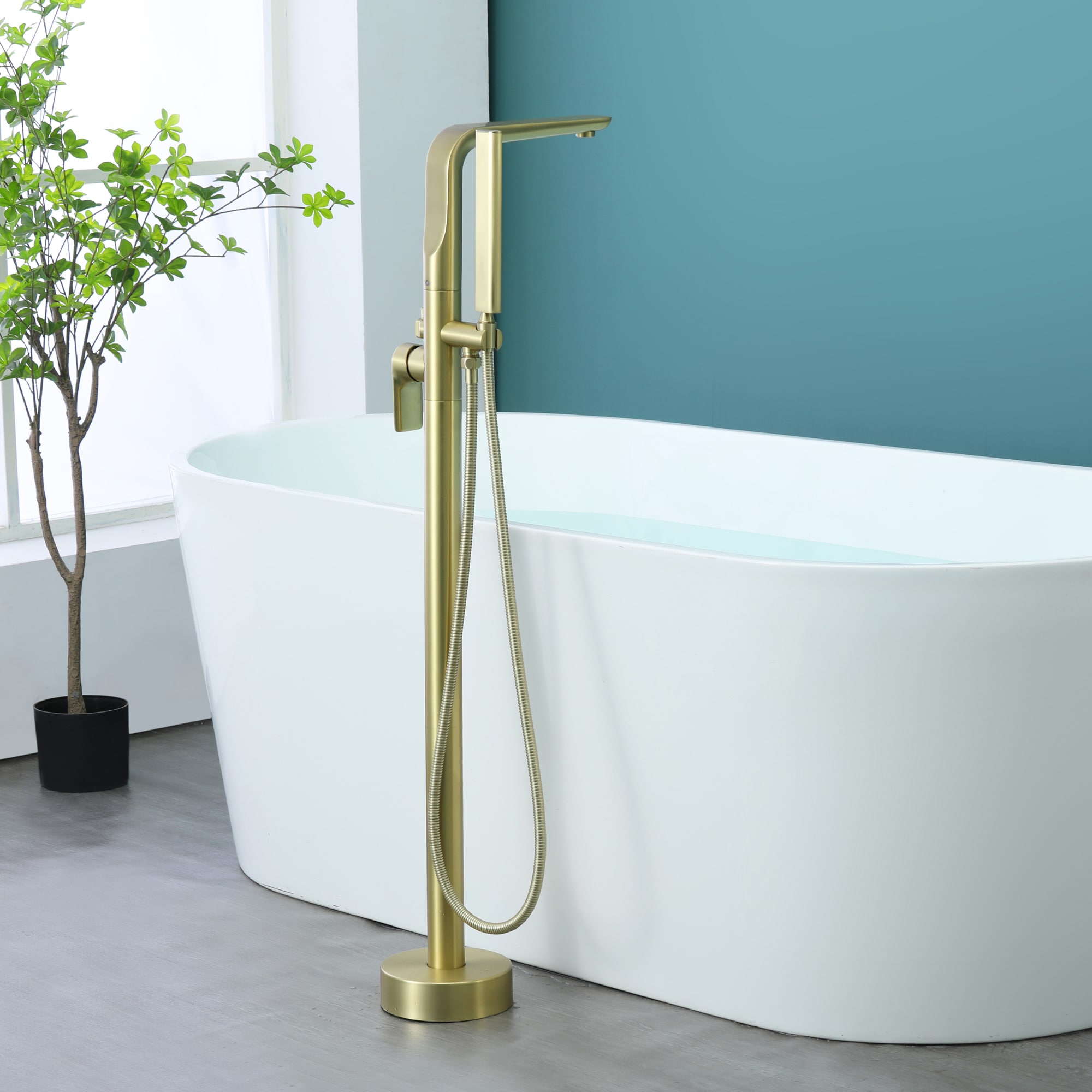 AAZJ NBC-64212LEDML Roman-Tub-Faucets - View #6