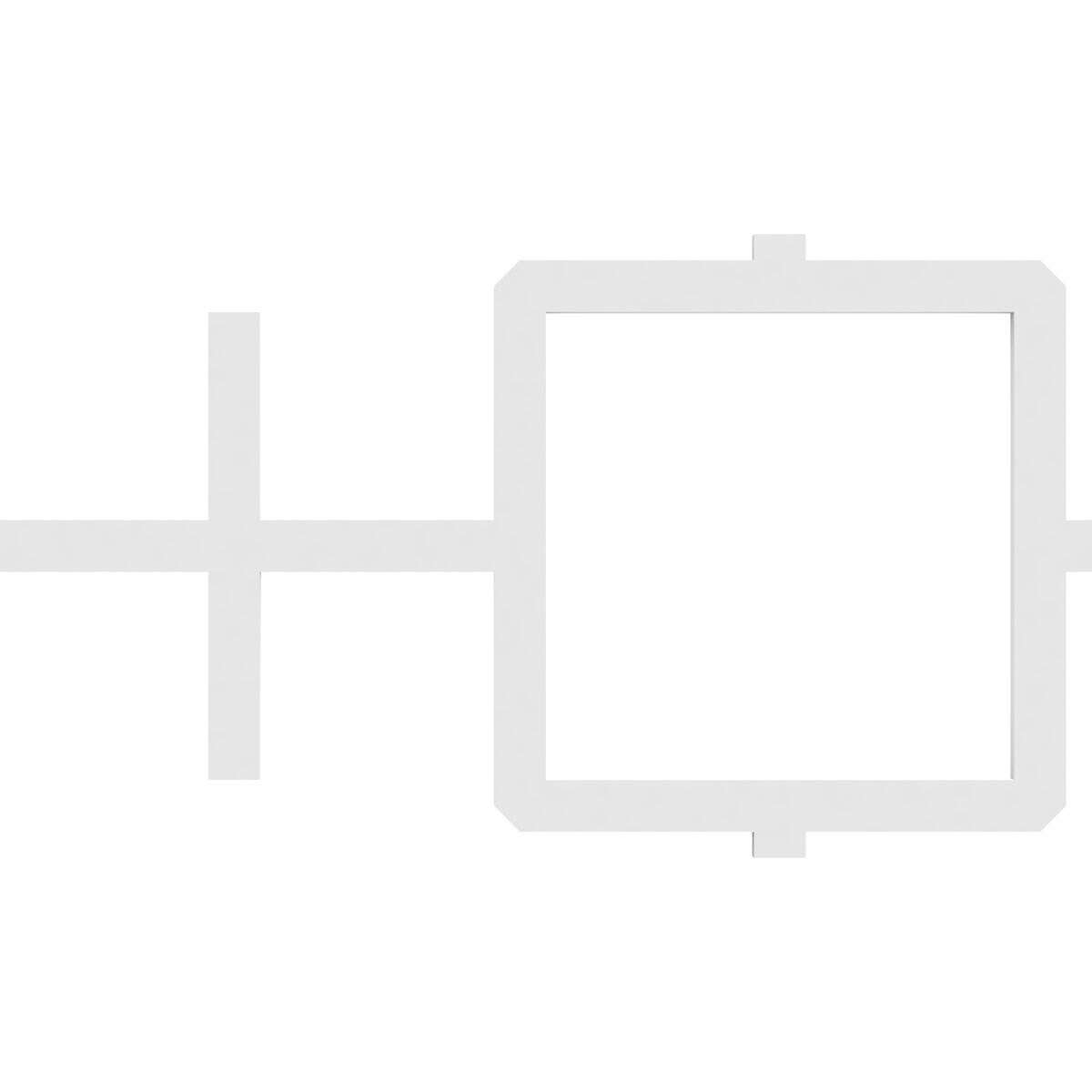 Ekena Millwork WALP08X08CAR Wall-Panels - View #9
