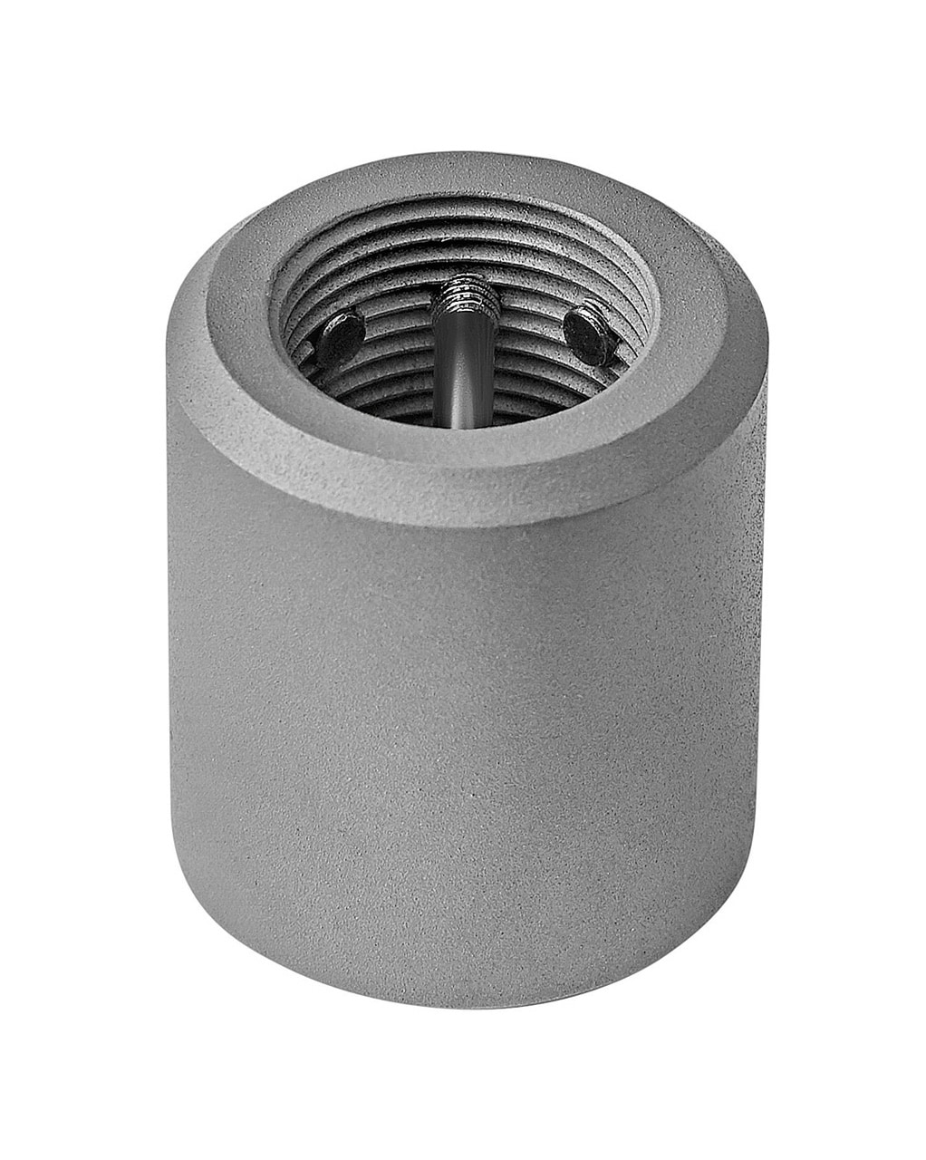 Hinkley 991001FGT Downrod Coupler Universal 2-in Graphite Steel Indoor/Outdoor Ceiling Fan Downrod adapter Downrod coupler