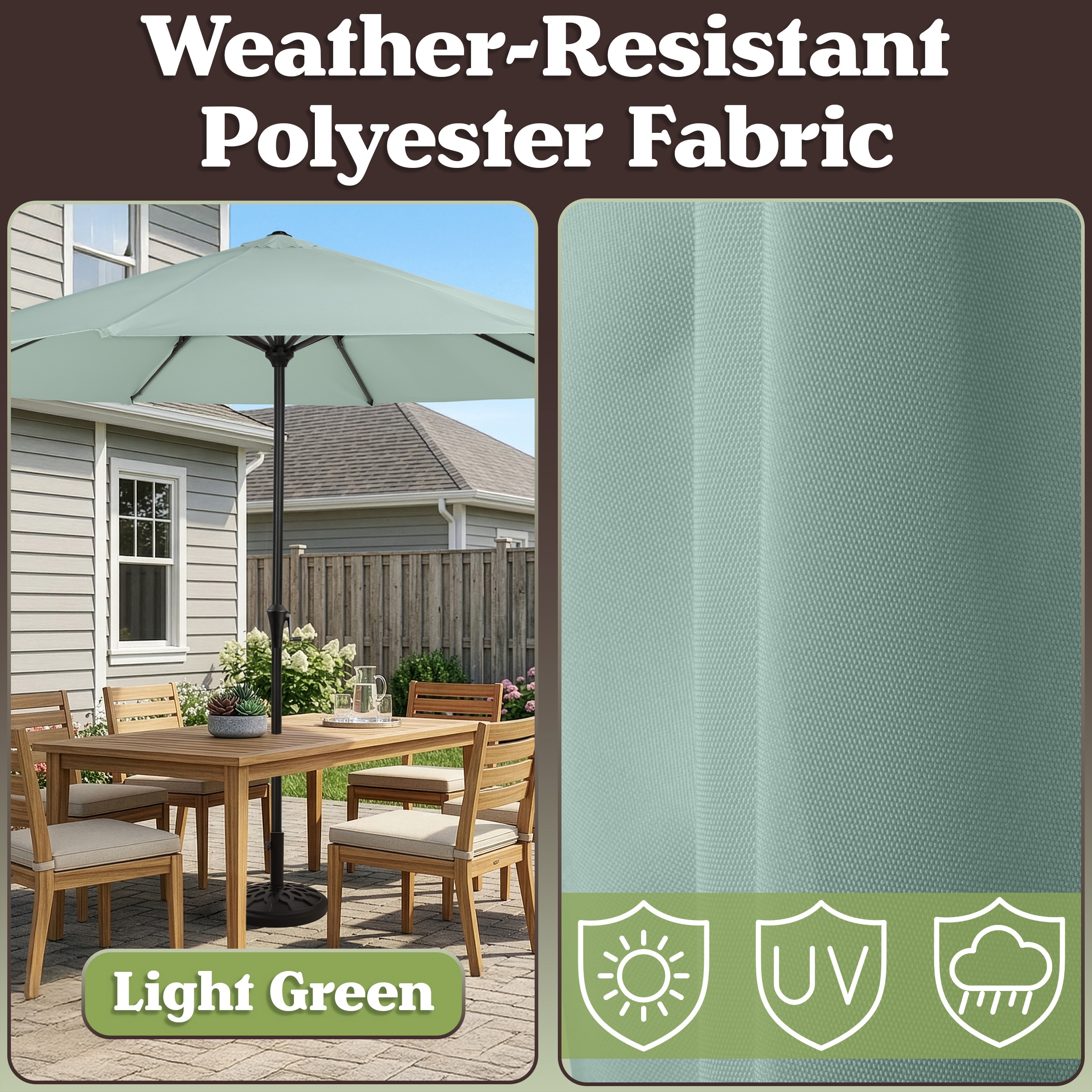 Pure Garden 50-LG1041B Umbrellas-2 - View #4