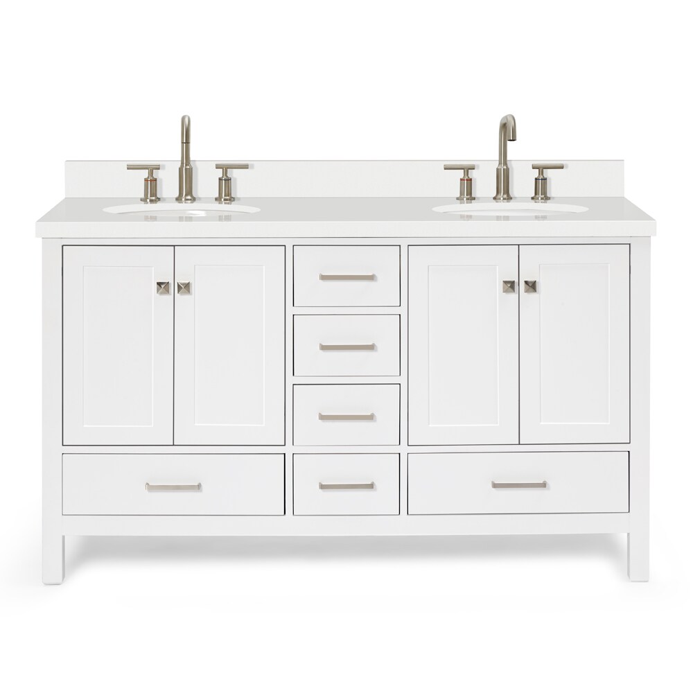 ARIEL A061DWQOVOWHT Bath-Vanity-Combo - View #2