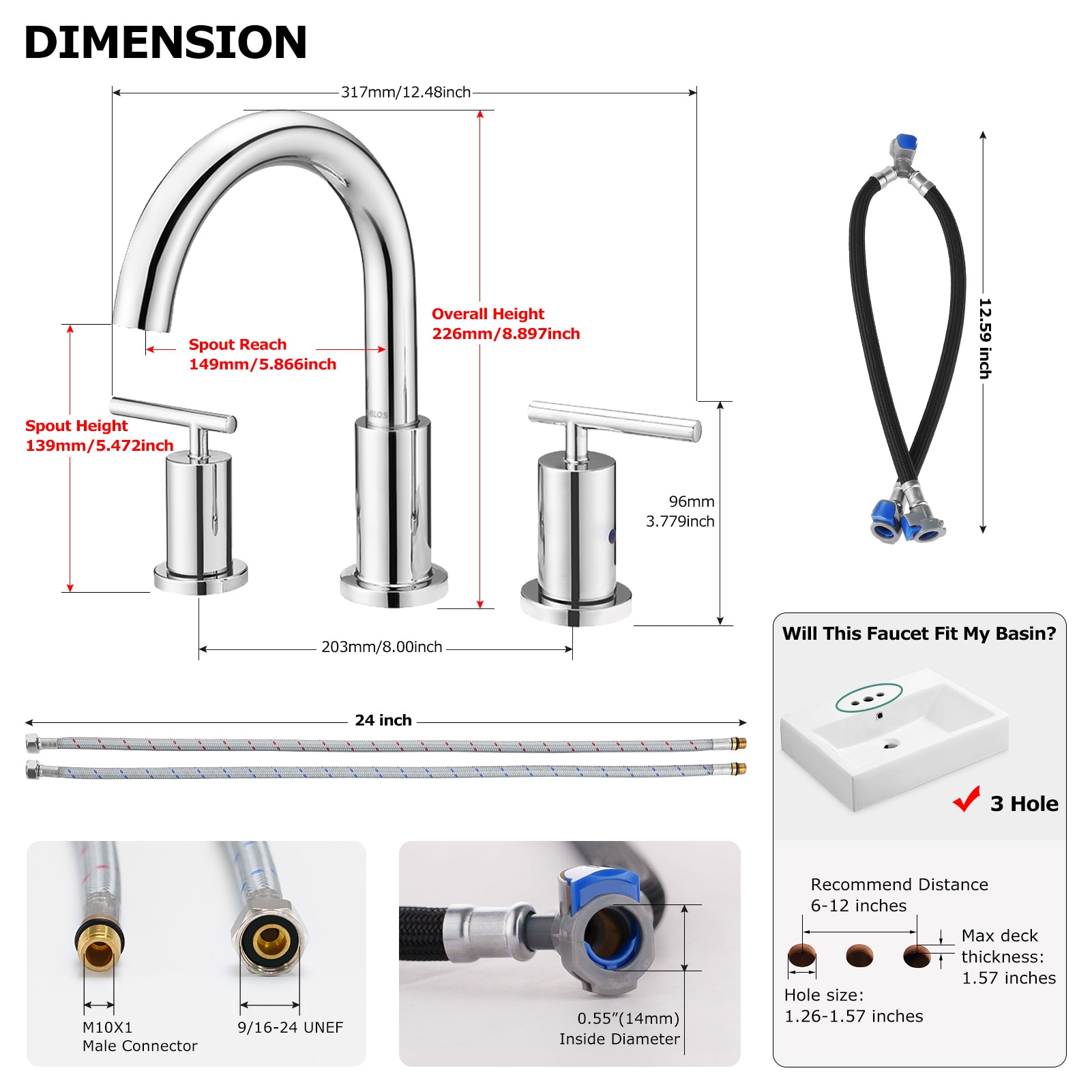 PARLOS 1433101D Lavatory-Faucets - View #8