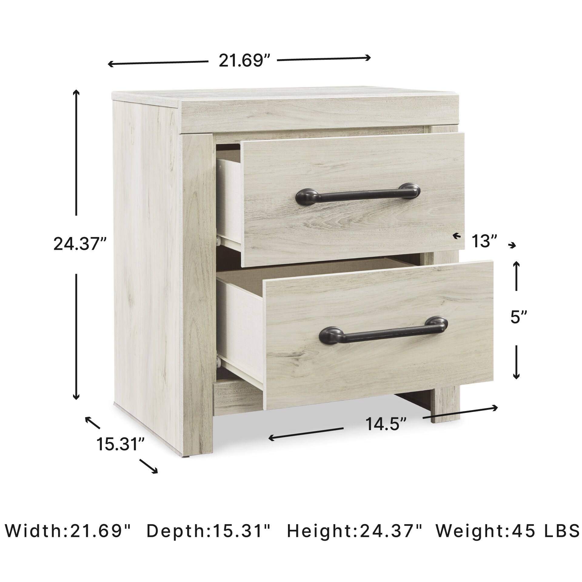 Signature Design by Ashley B192-92 nightstands - View #2