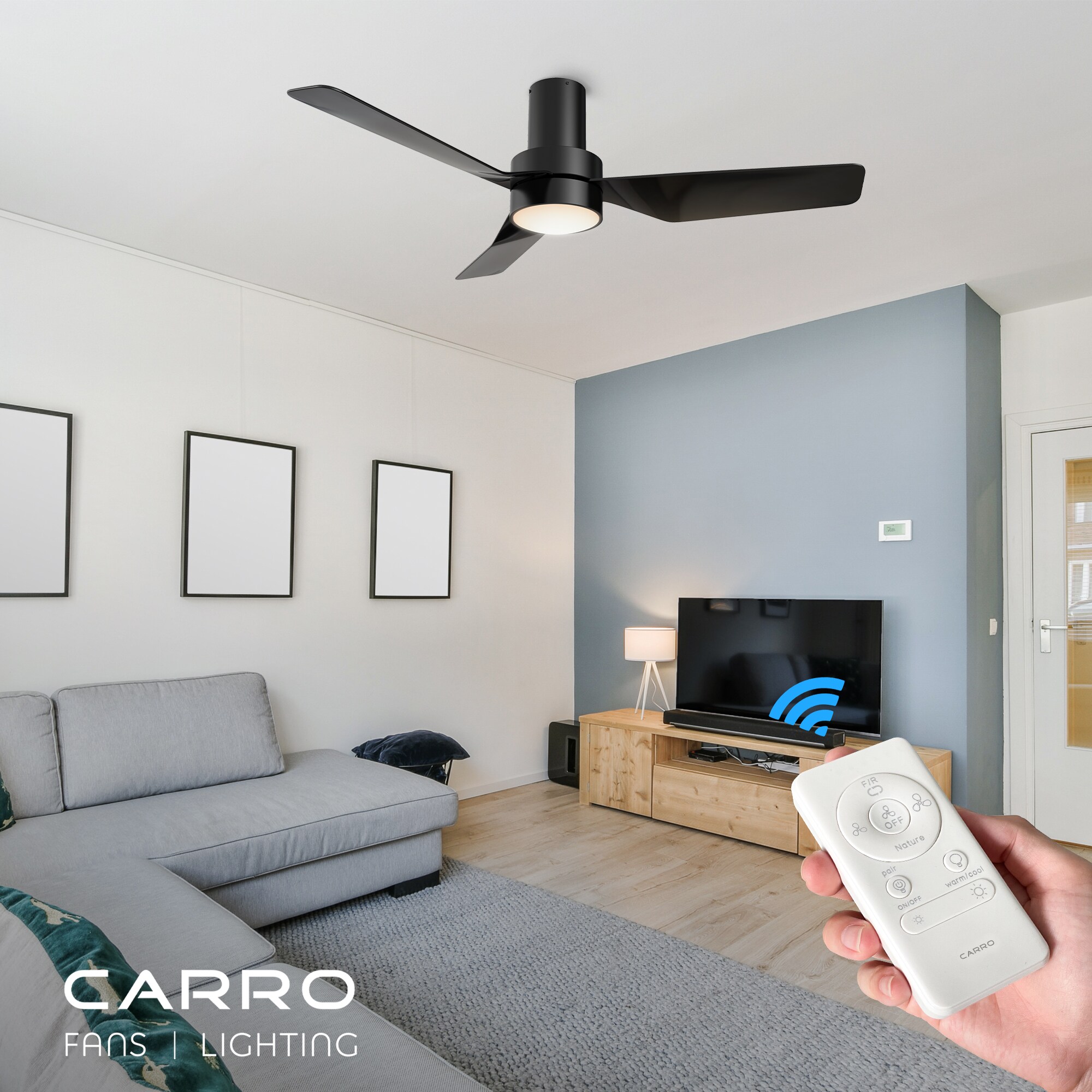 CARRO USA LYDC443N2-L11-B2-FM Ceiling-Fans - View #2