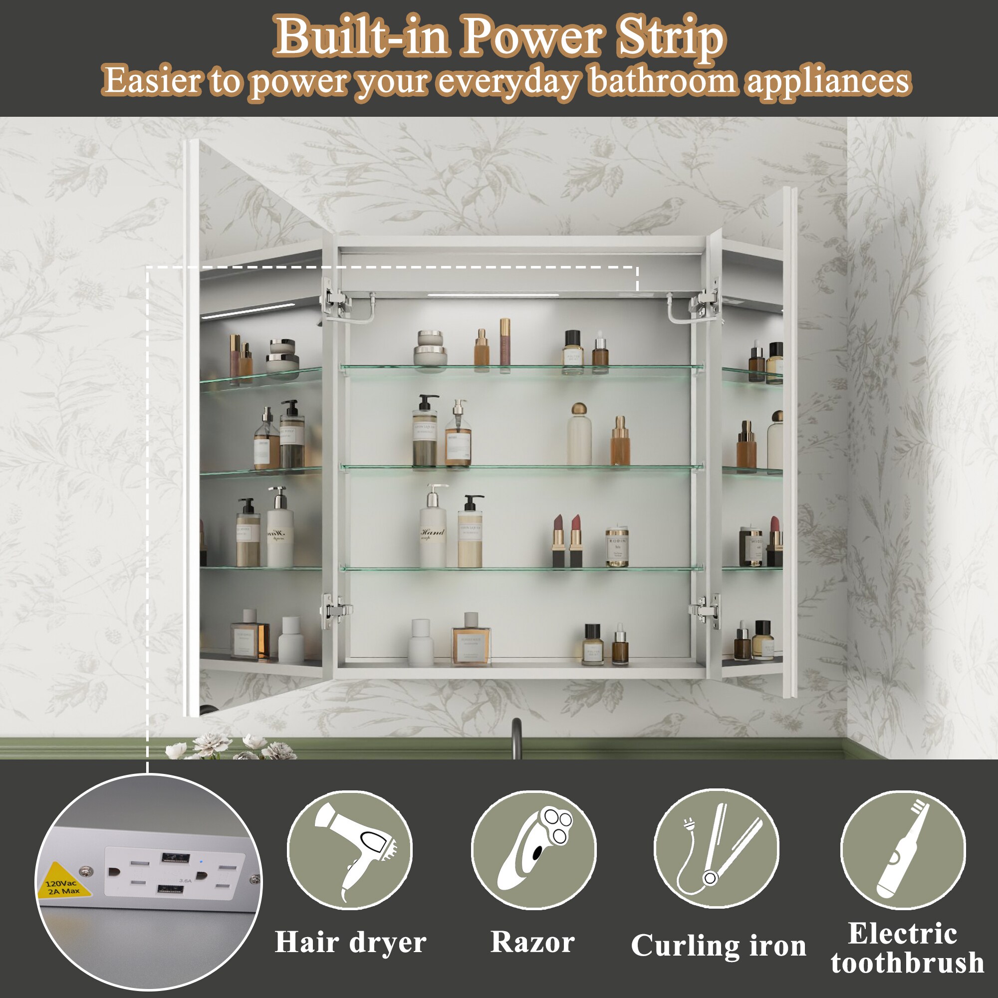 ExBrite 1226XD2026V3R Bathroom-Medicine-Cabinets - View #11