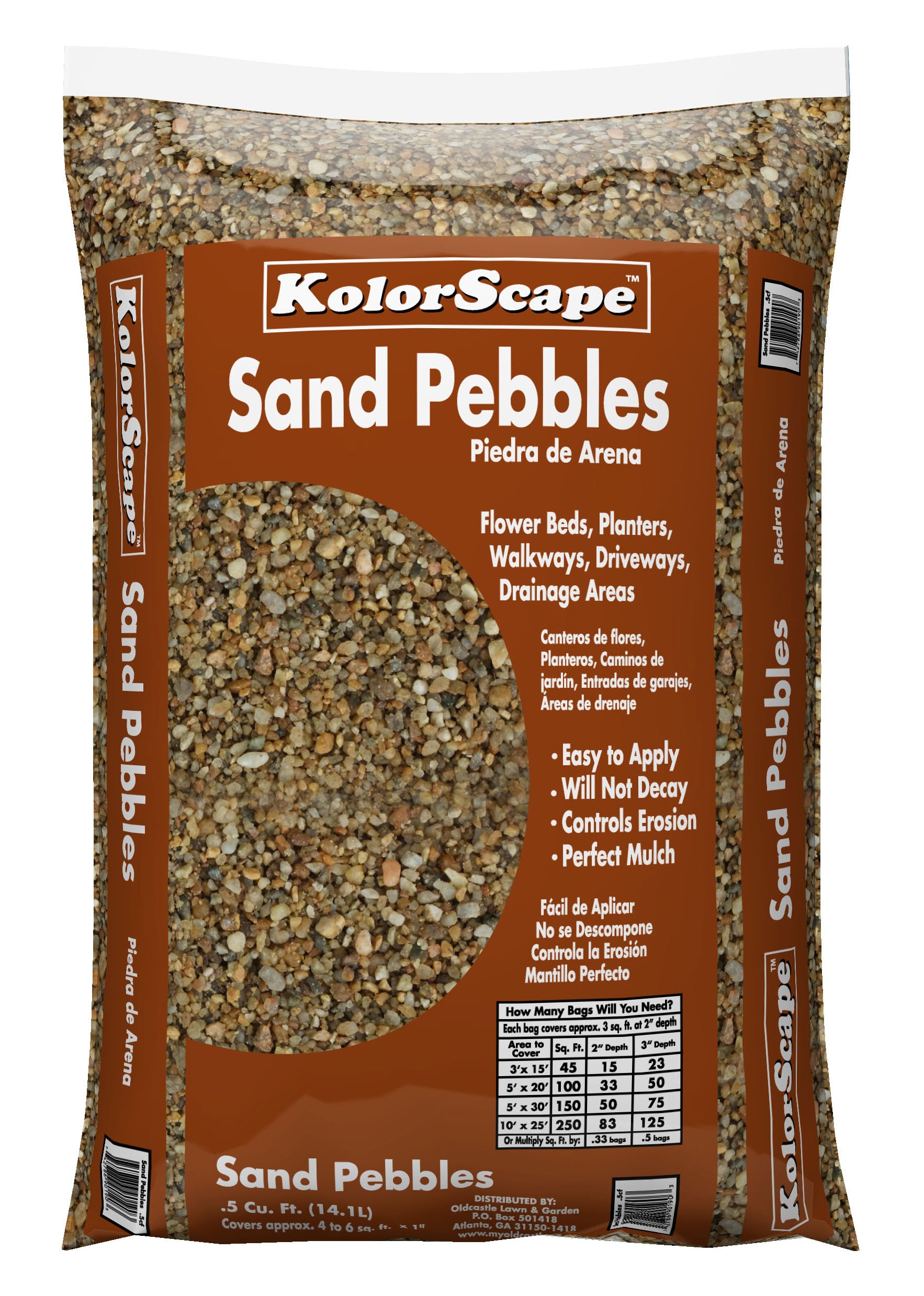 Oldcastle Pebbles Landscaping Rock at