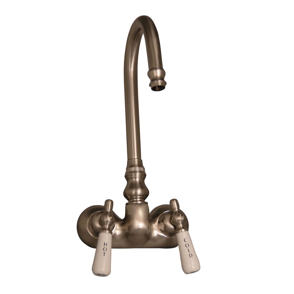 Vintage High Arc Gooseneck Clawfoot Tub Faucet Package - On Sale