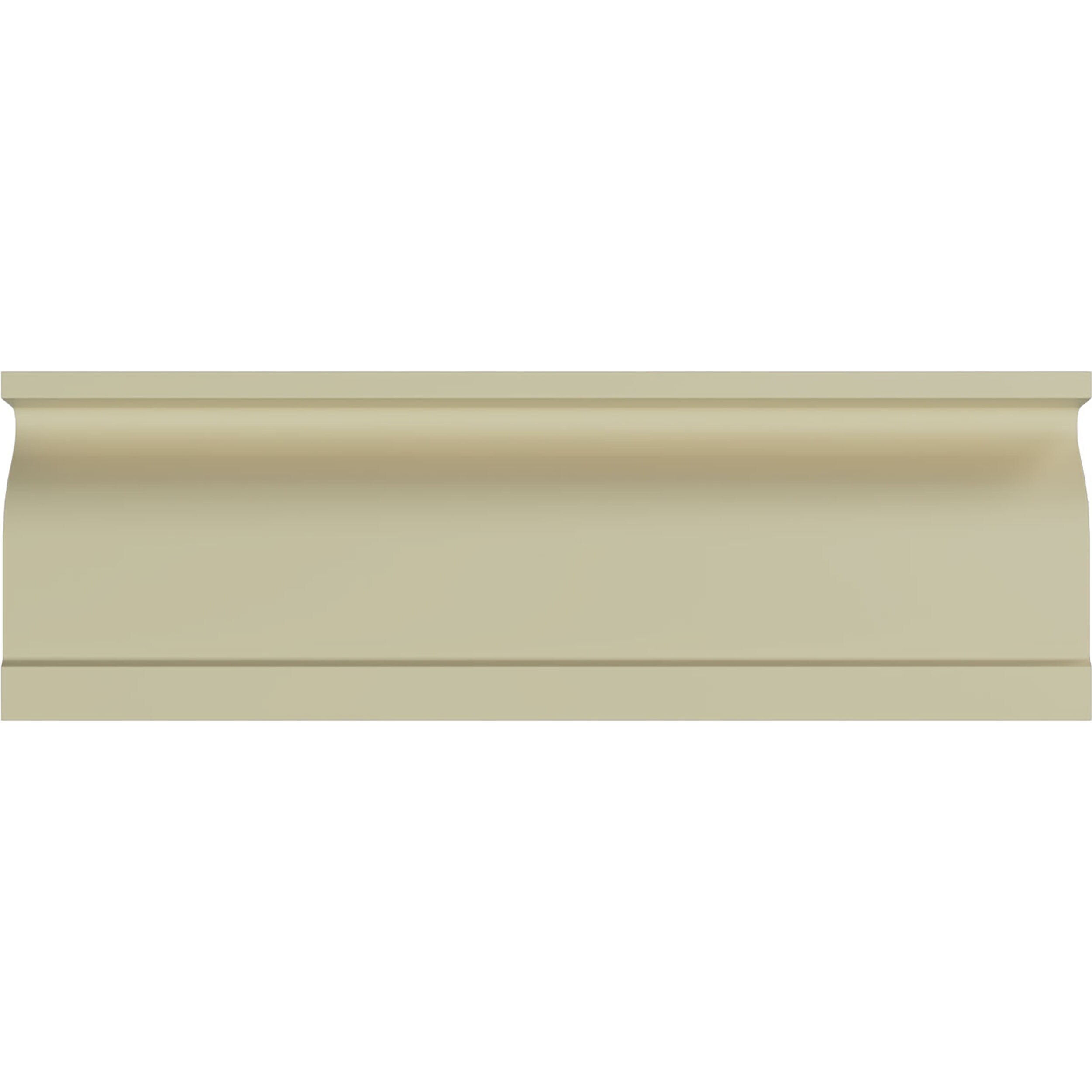 Primed White Polyurethane Decorative Chair Rail Moulding