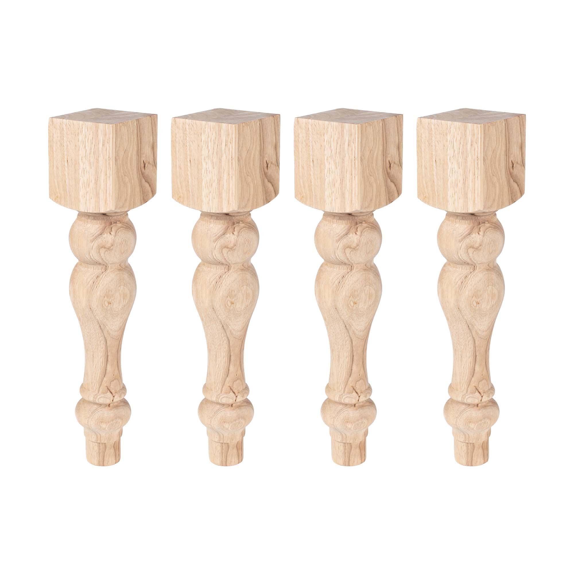 Architectural Products by Outwater WFL-FARM16-UN-4PK 3.75-in x 16-in Traditional Table leg